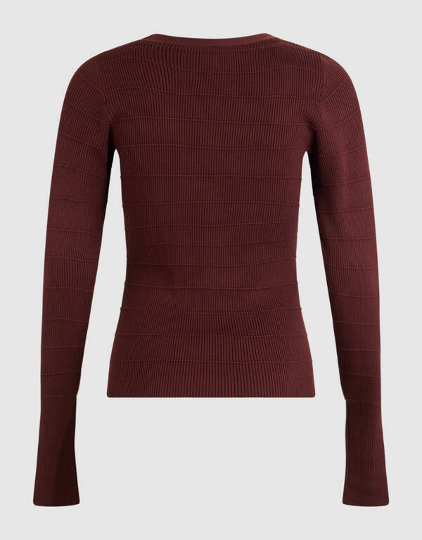 Knopfweste Braun SHOEBY WOMEN