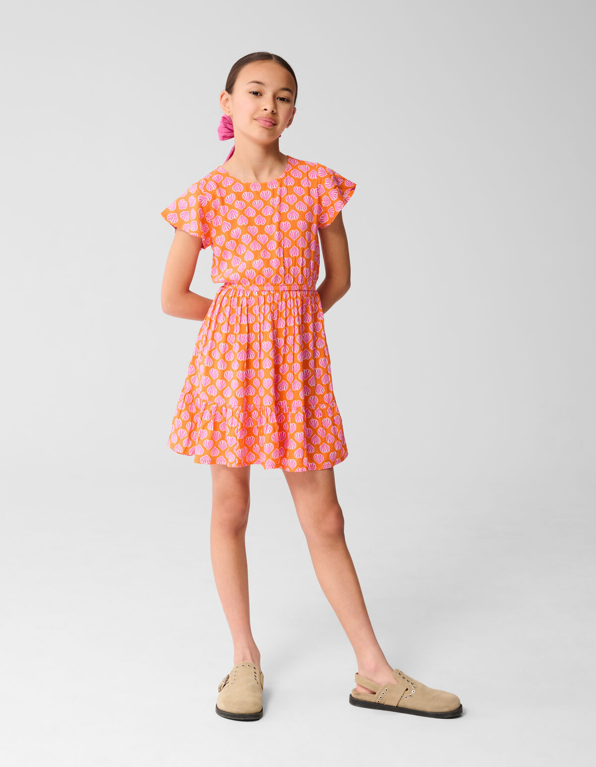 Muschelkleid Orange SHOEBY GIRLS