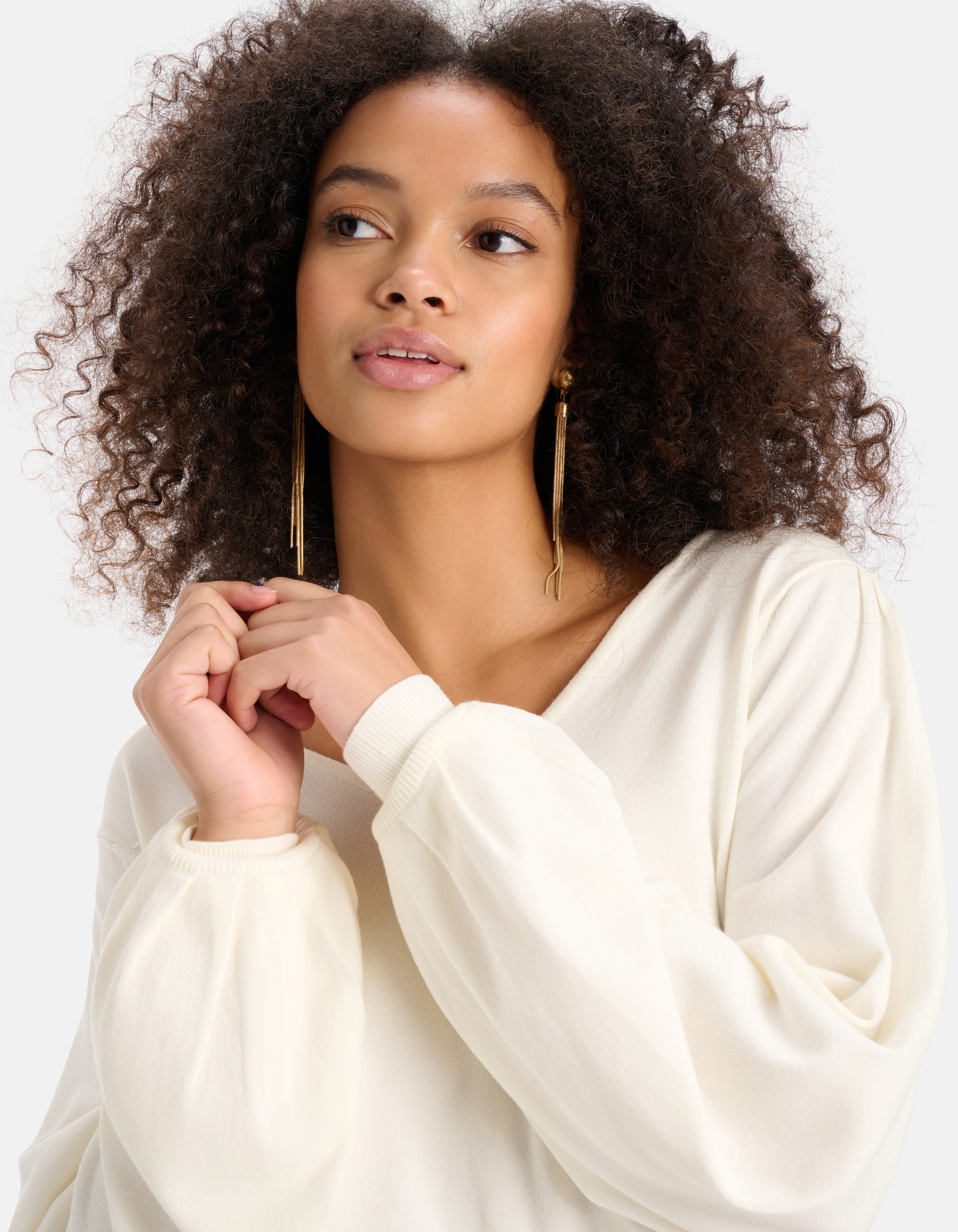 Strickpullover Off White SHOEBY WOMEN