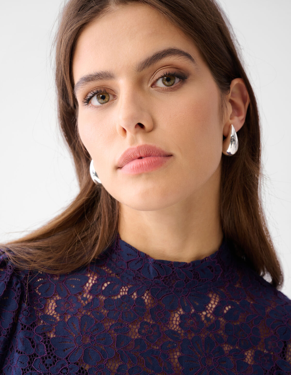 Zweifarbiges Oberteil Dunkelviolett SHOEBY WOMEN