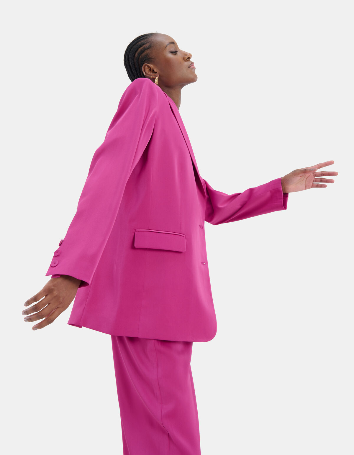 Rosa Satin Blazer EKSEPT