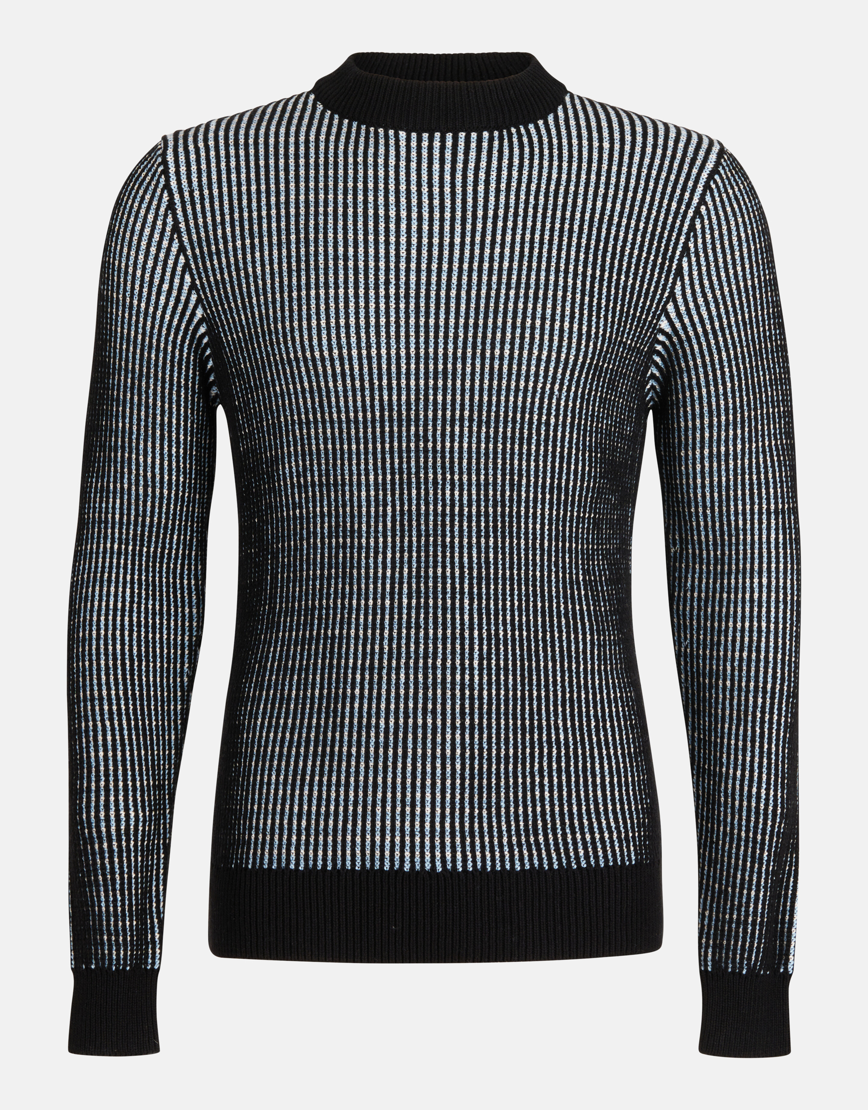 Detaillierter Strickpullover Blau SHOEBY MEN