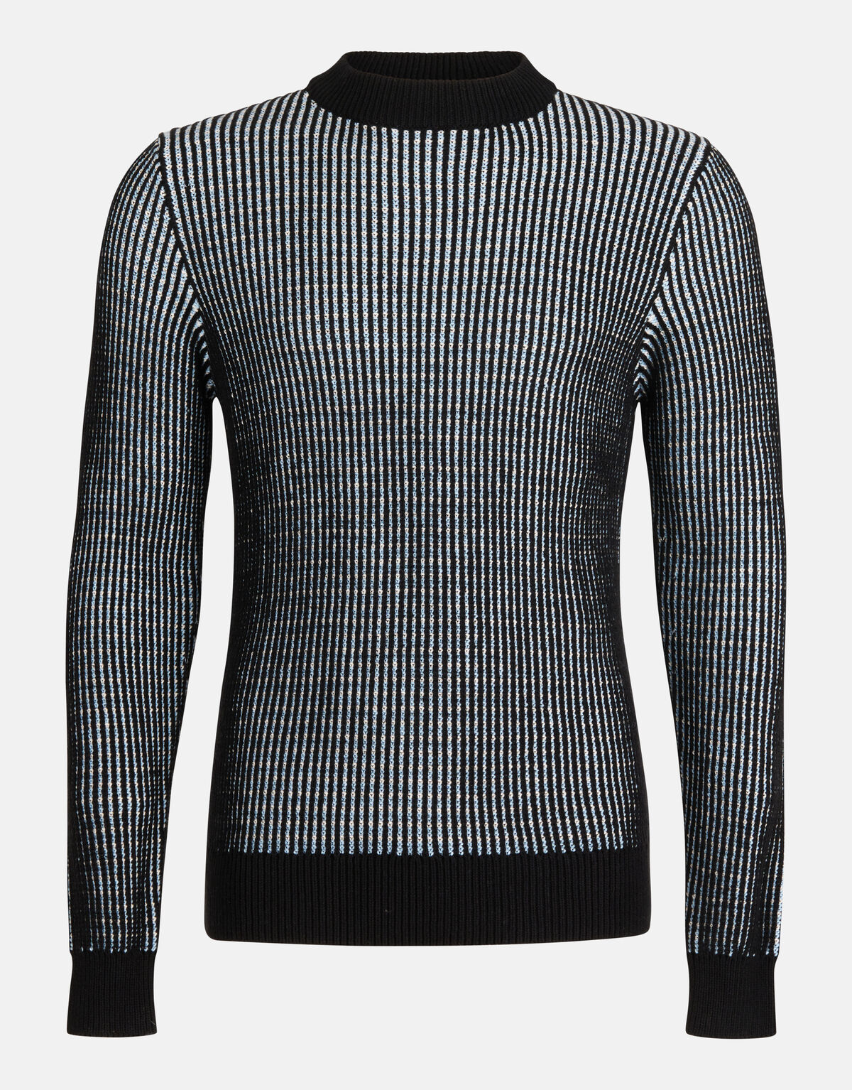 Detaillierter Strickpullover Blau SHOEBY MEN