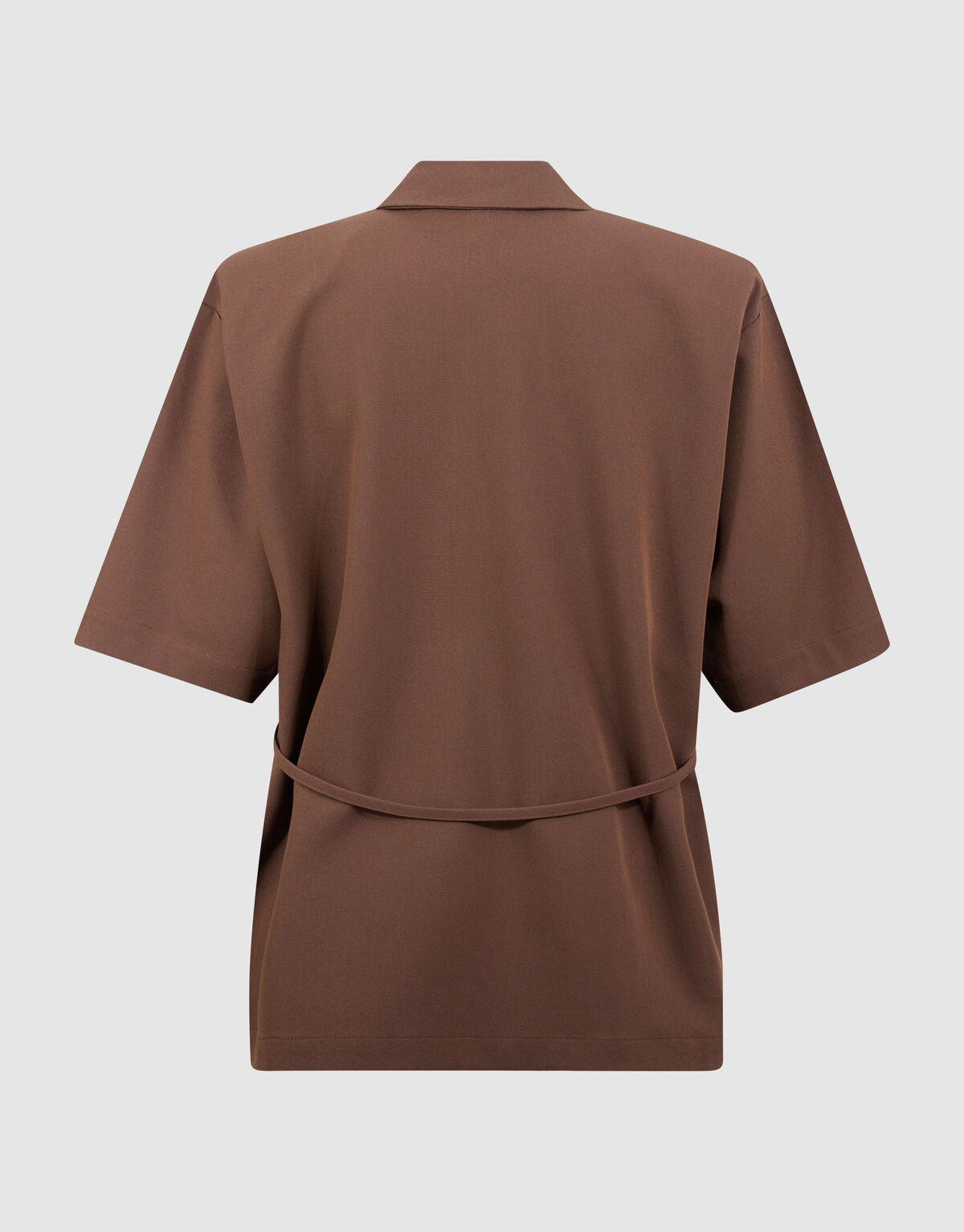 &Uuml;bergro&szlig;e Blazerbluse Braun von Fred SHOEBY WOMEN