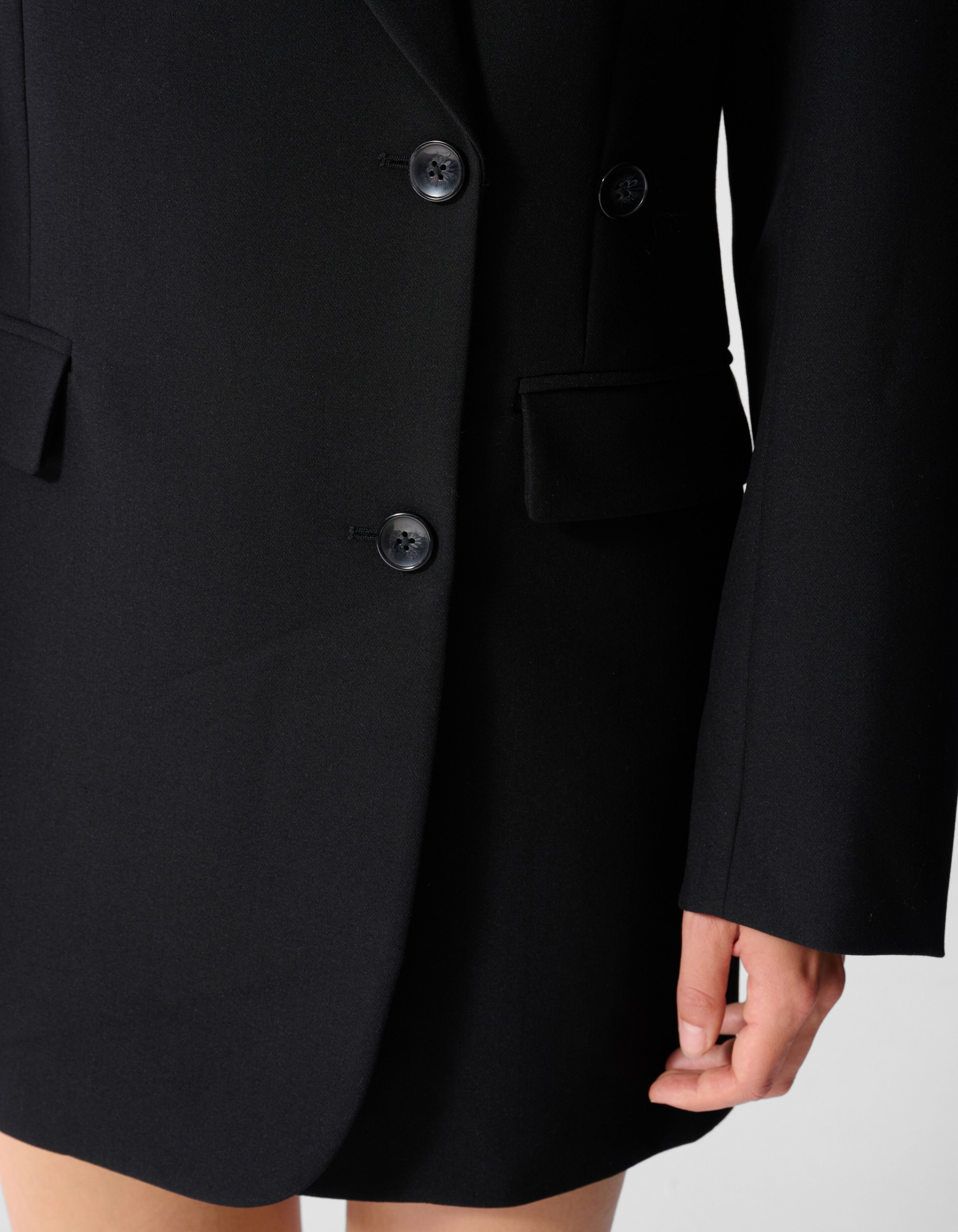 Oversized Blazer Kleid schwarz SHOEBY WOMEN
