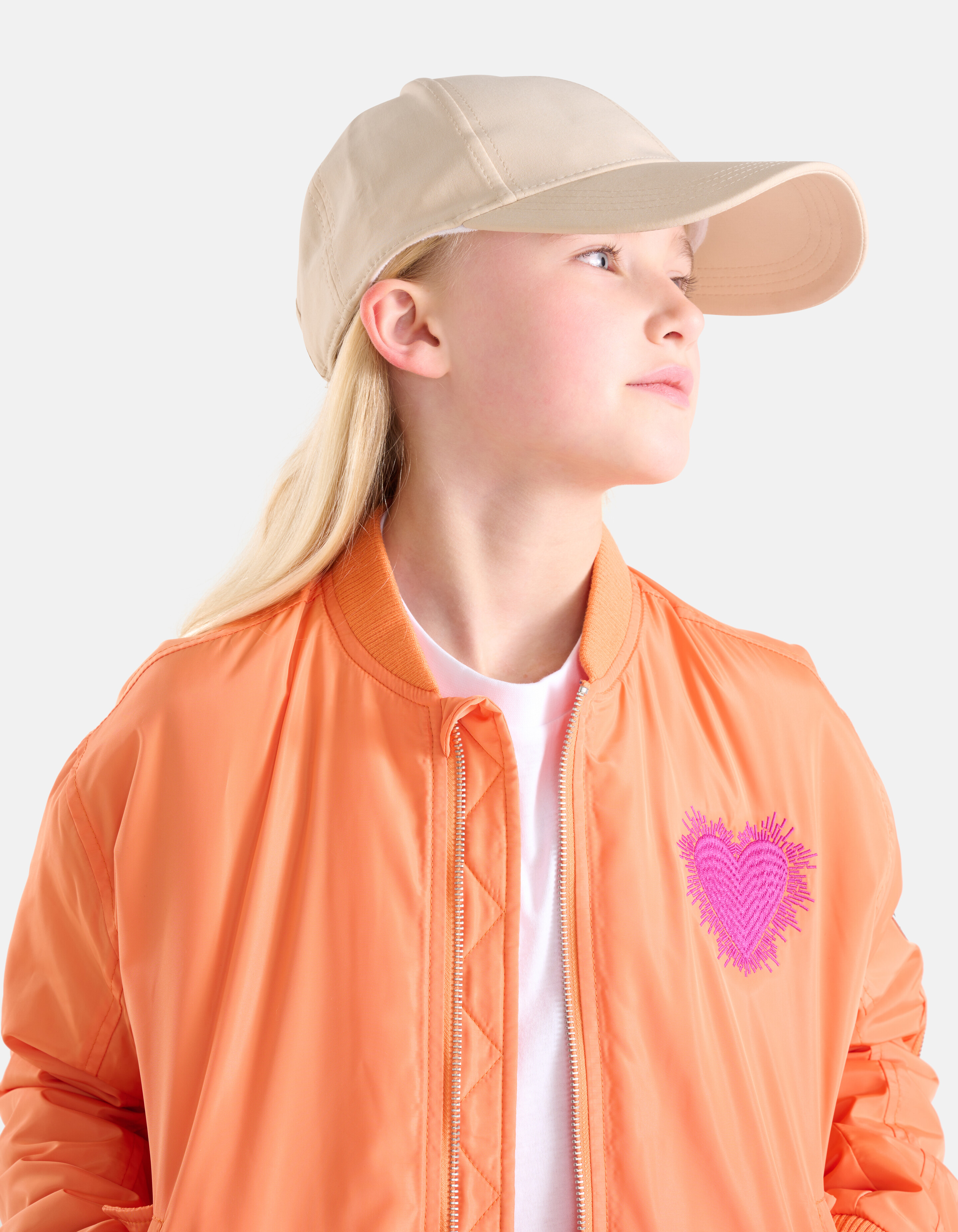 Bomberjacke Orange SHOEBY GIRLS