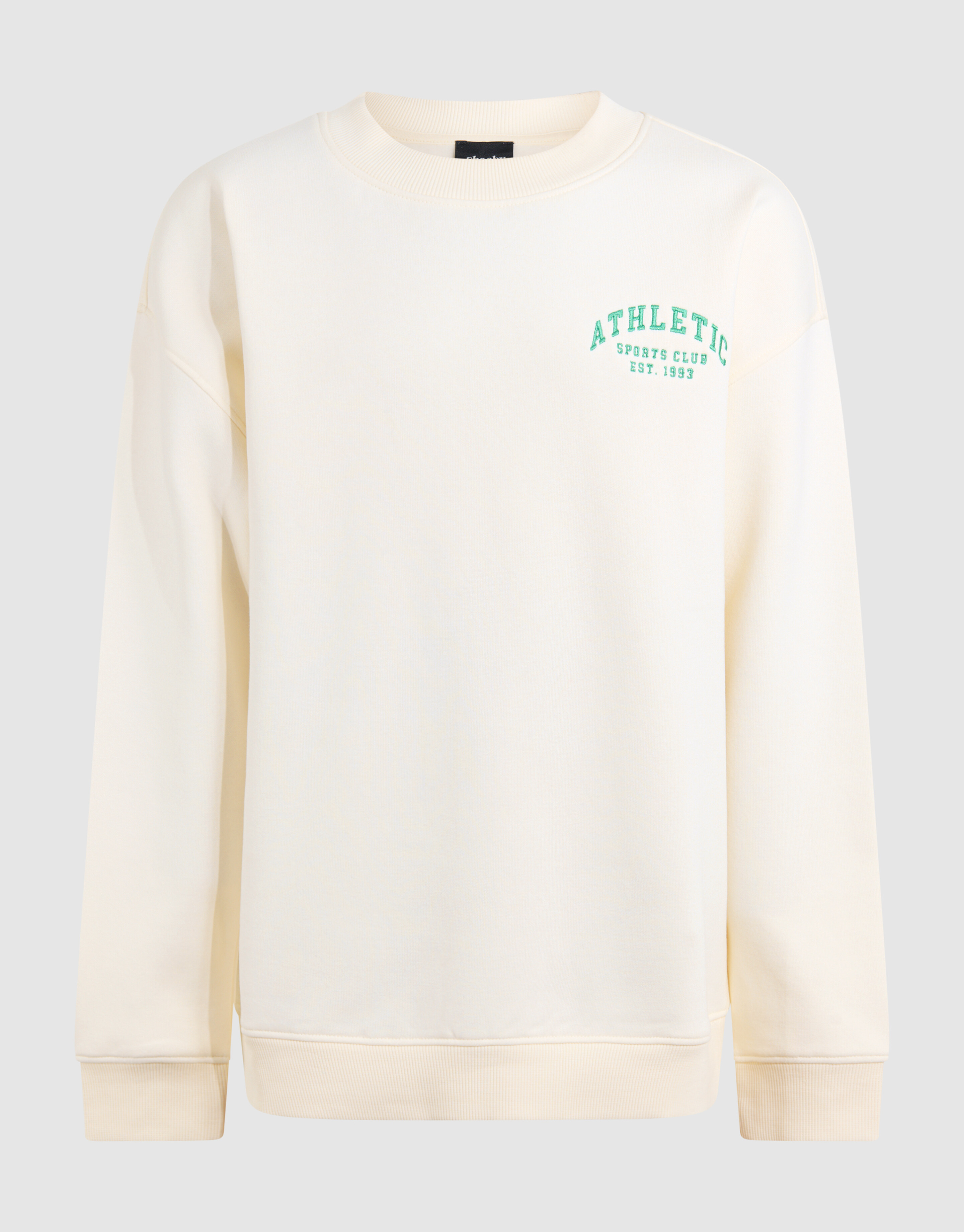 Athletic Artwork Pullover Off White SHOEBY BOYS