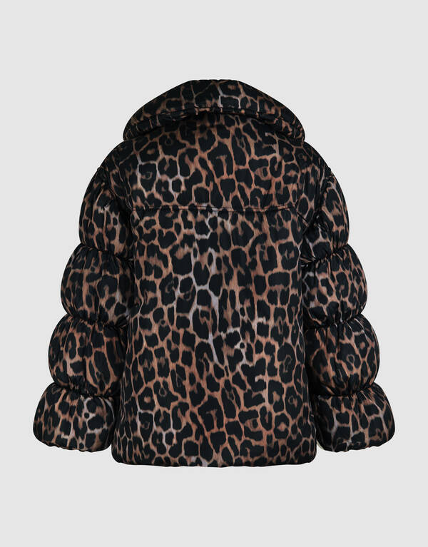 Leoparden-Steppjacke Braun SHOEBY WOMEN
