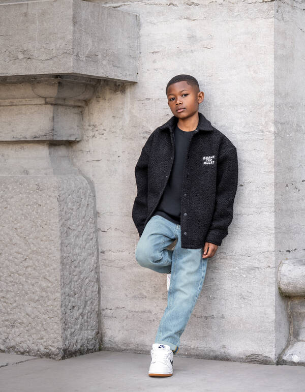 Tapered Fit Jeans Gebleicht SHOEBY BOYS