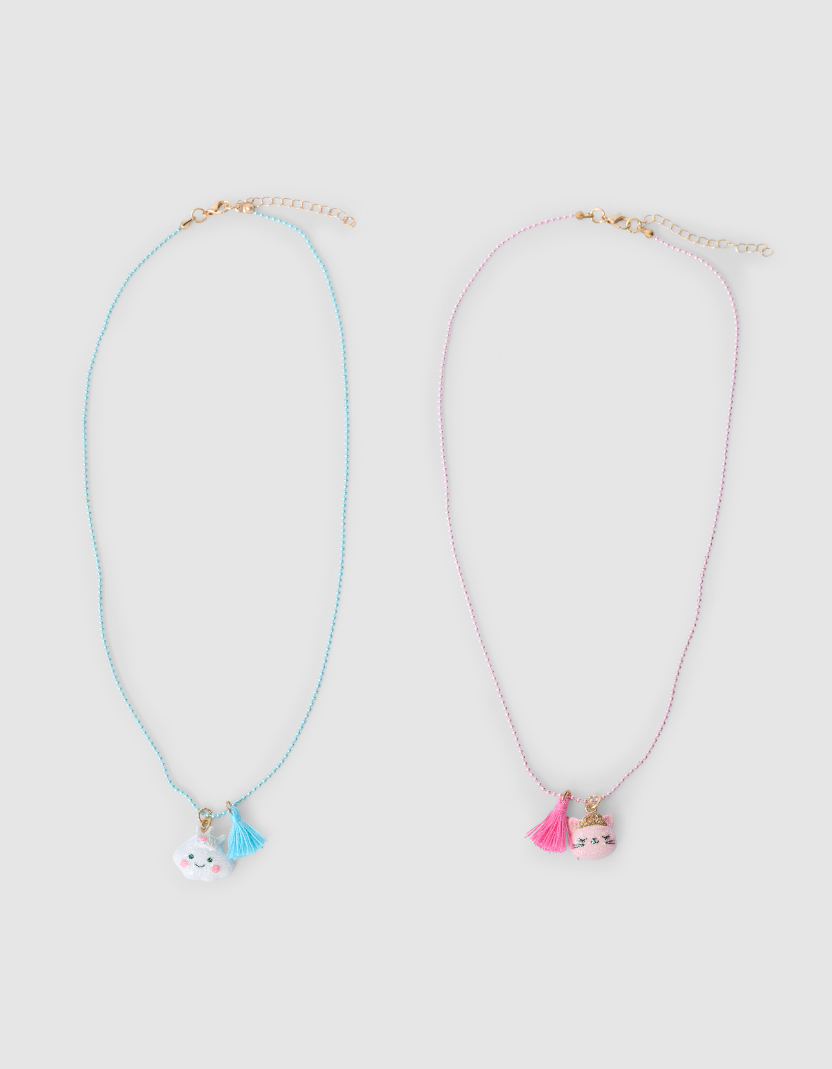 BFF-Halskette Blau/Rosa SHOEBY ACCESSOIRES