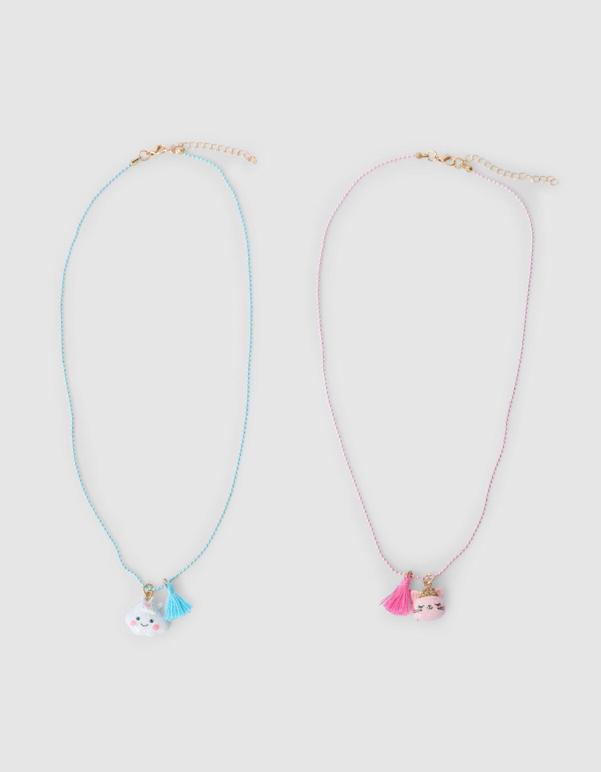 BFF-Halskette Blau/Rosa SHOEBY ACCESSOIRES