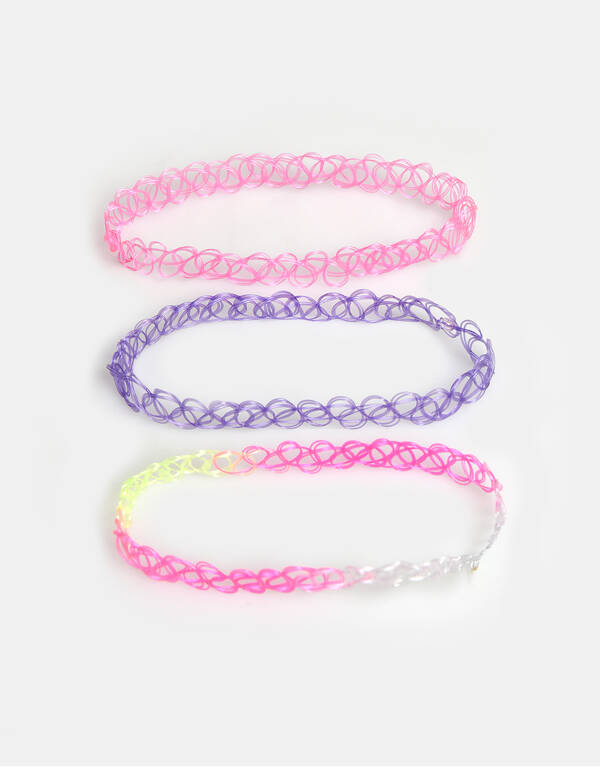 Regenbogen Choker Set SHOEBY ACCESSOIRES