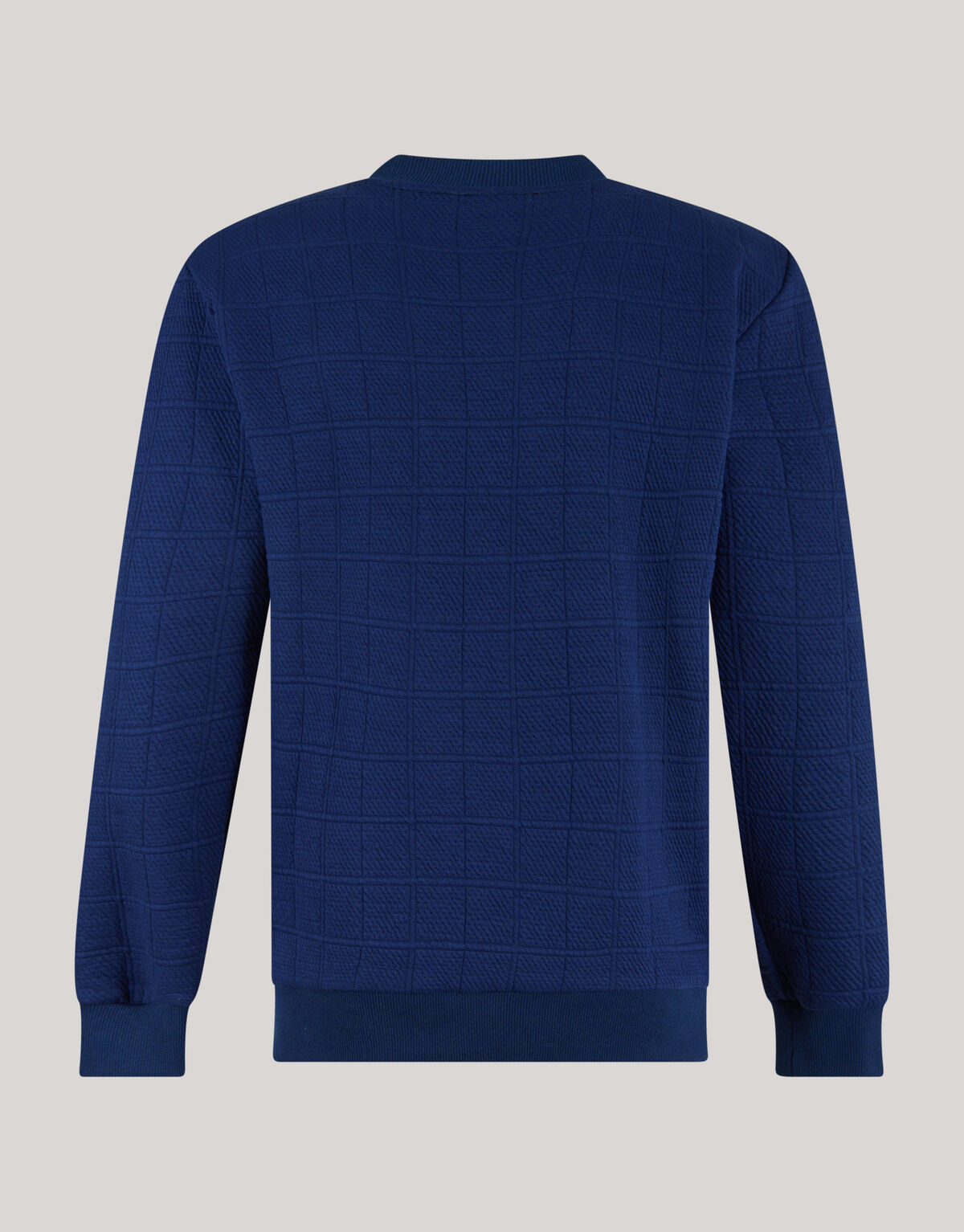 Struktur Pullover Dunkelblau SHOEBY MEN