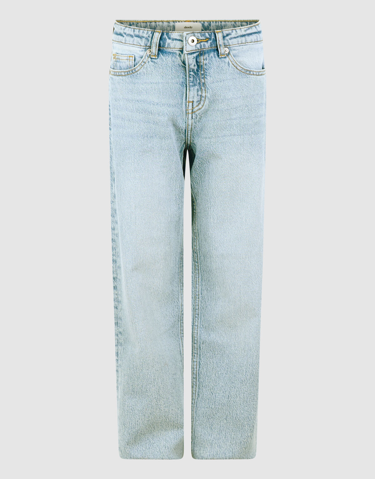 Jeans in lockerer Passform Hellblau SHOEBY GIRLS