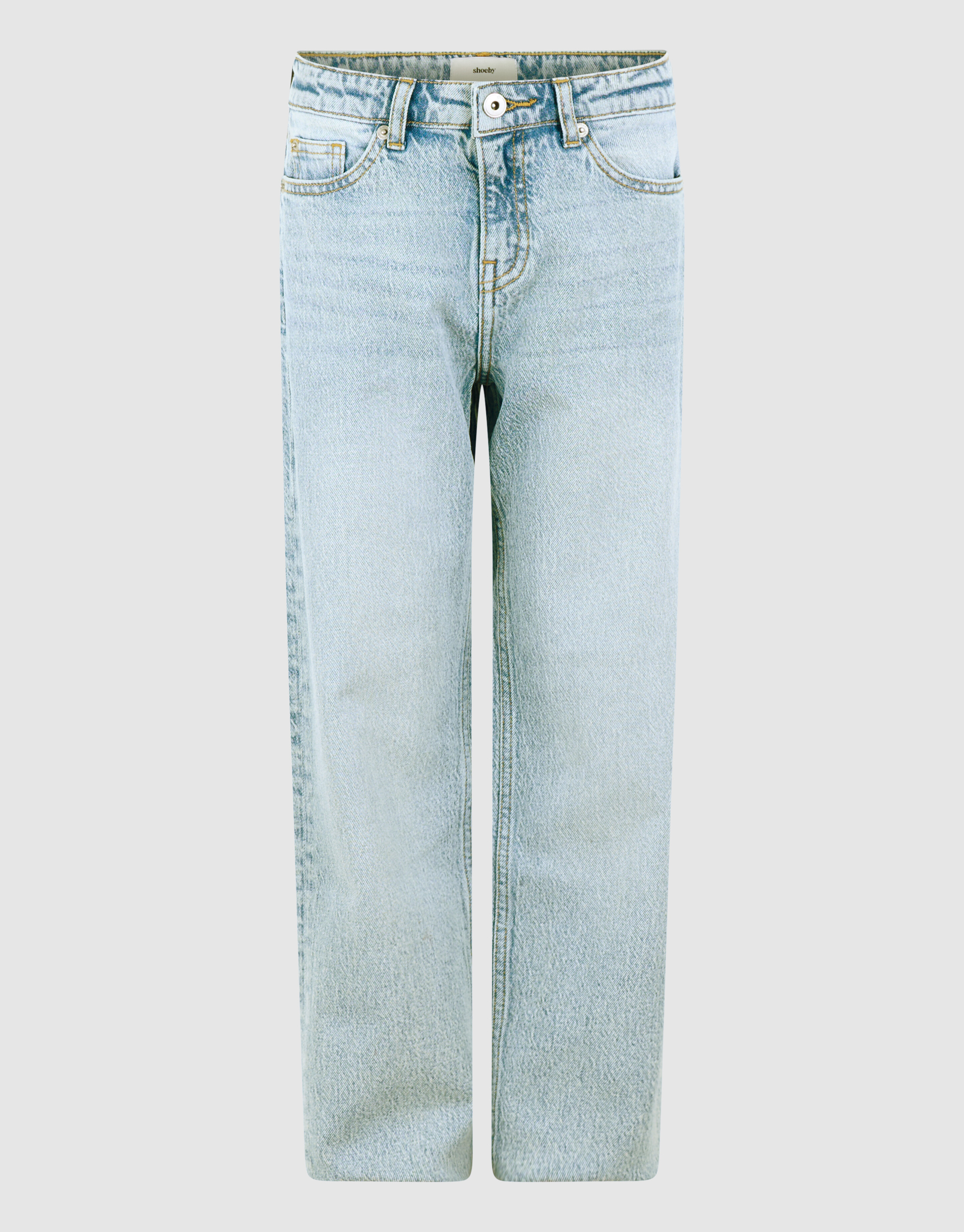 Jeans in lockerer Passform Hellblau SHOEBY GIRLS