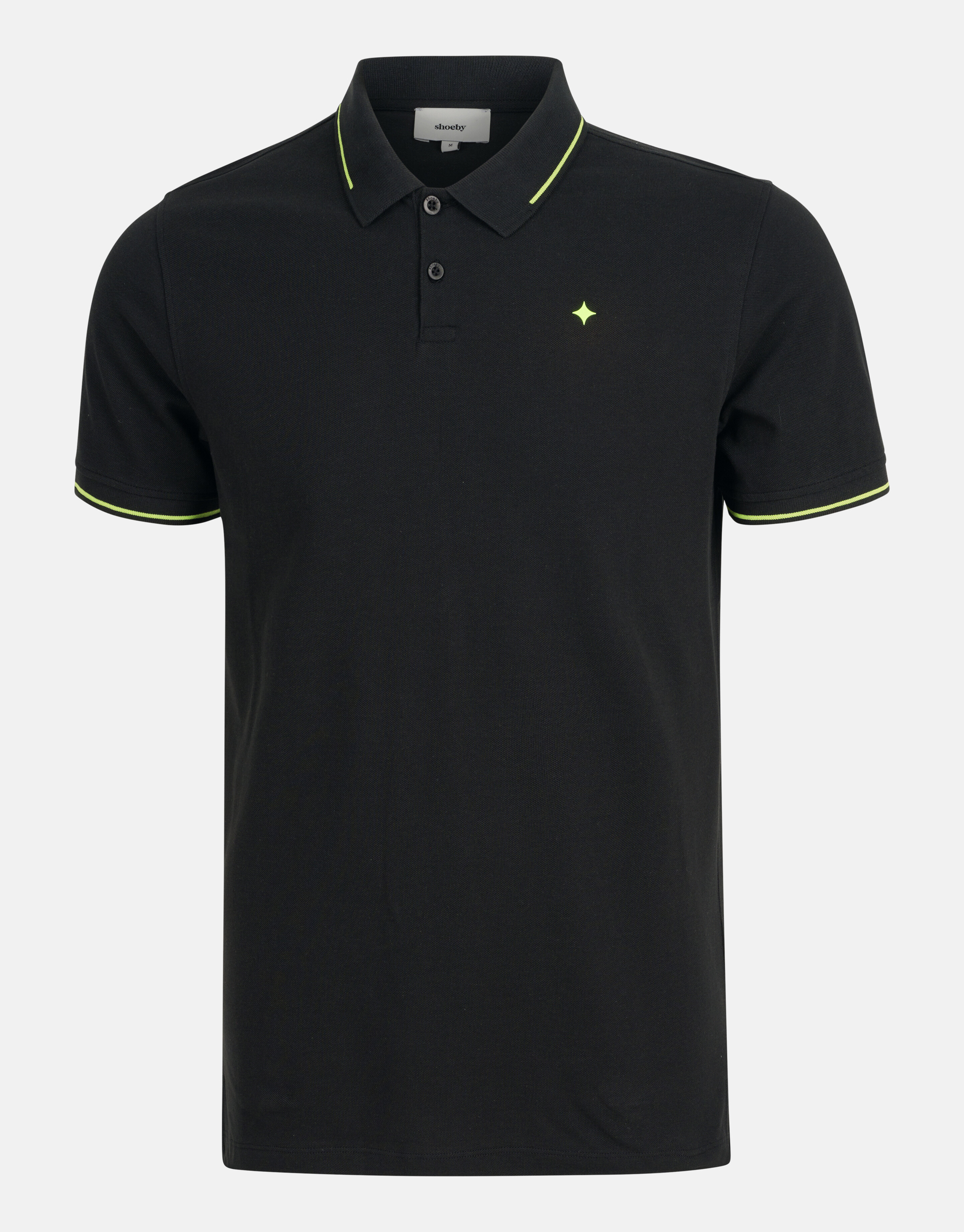 Basic Polo Schwarz SHOEBY MEN
