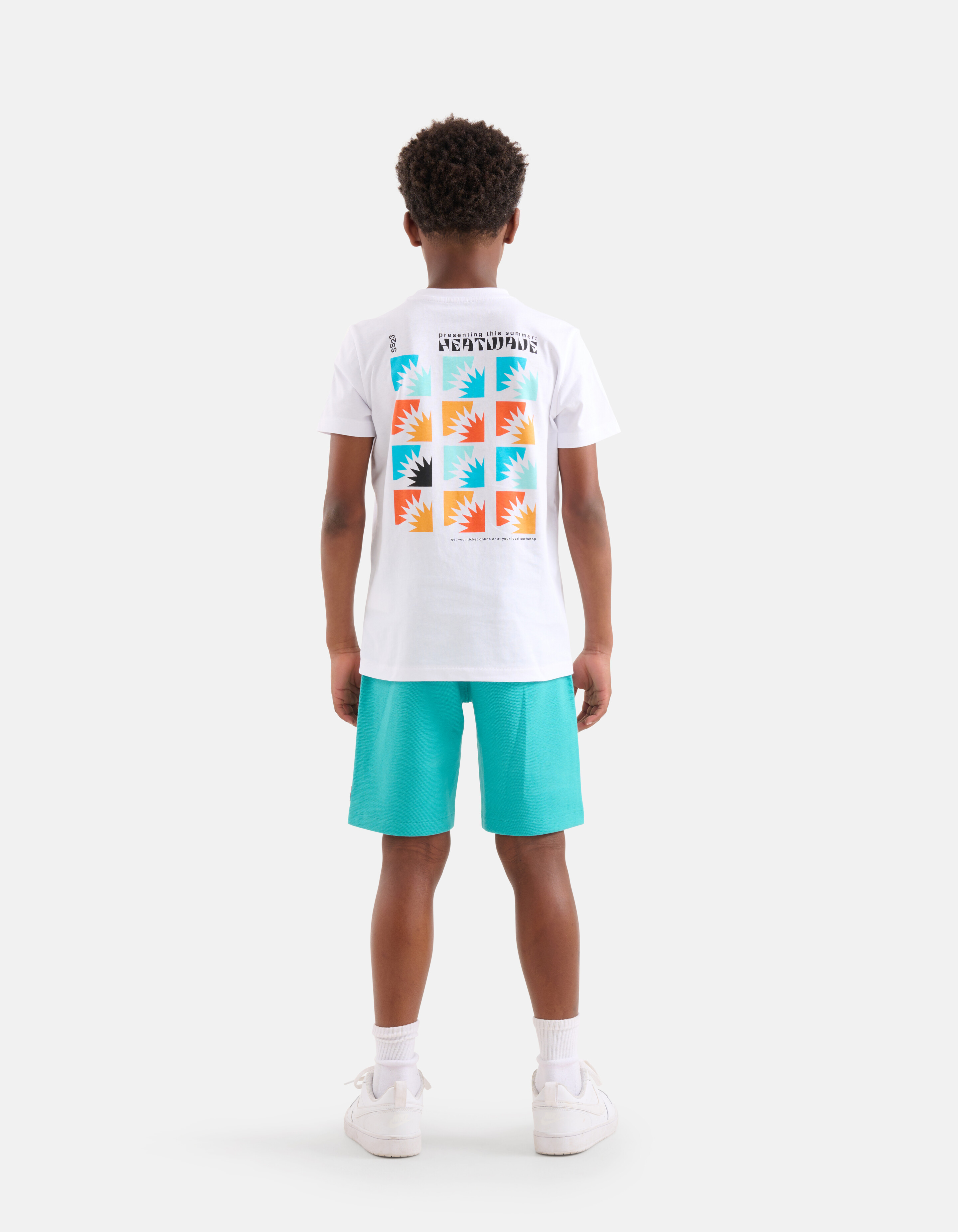 Print-T-Shirt Weiß SHOEBY BOYS