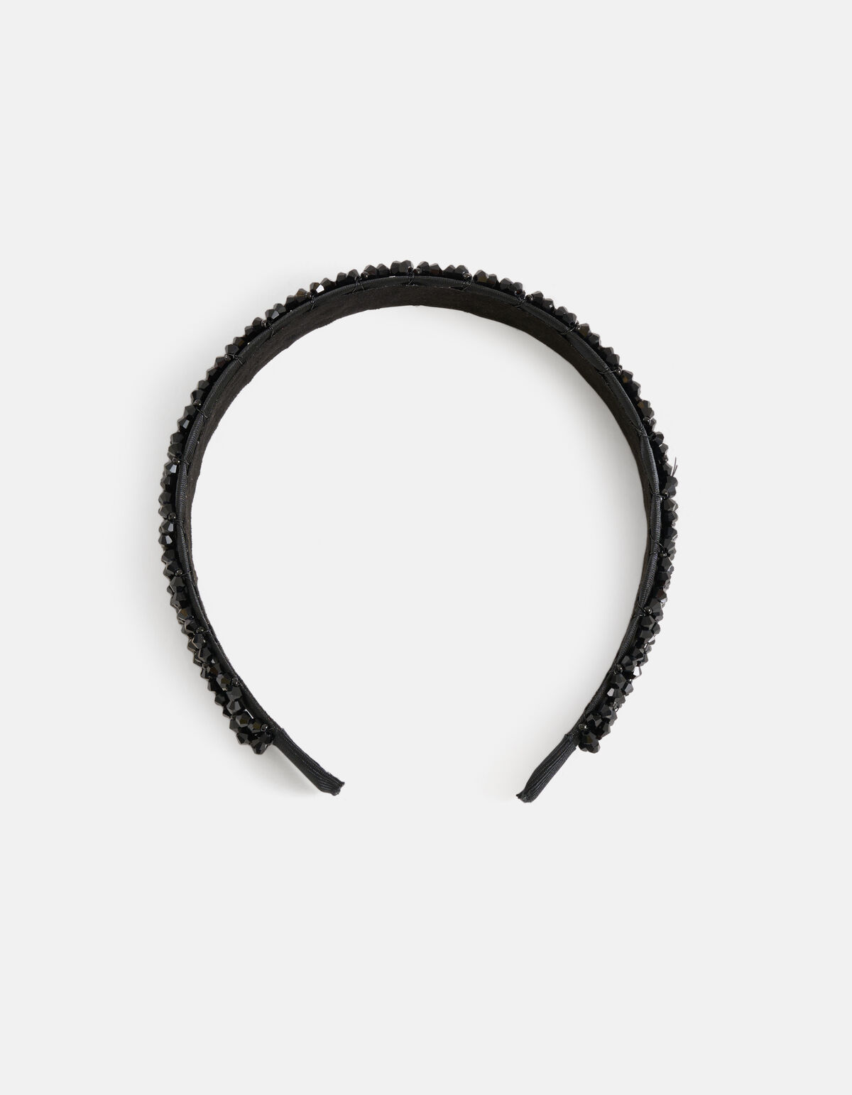 Perlen-Haarband Schwarz SHOEBY ACCESSOIRES