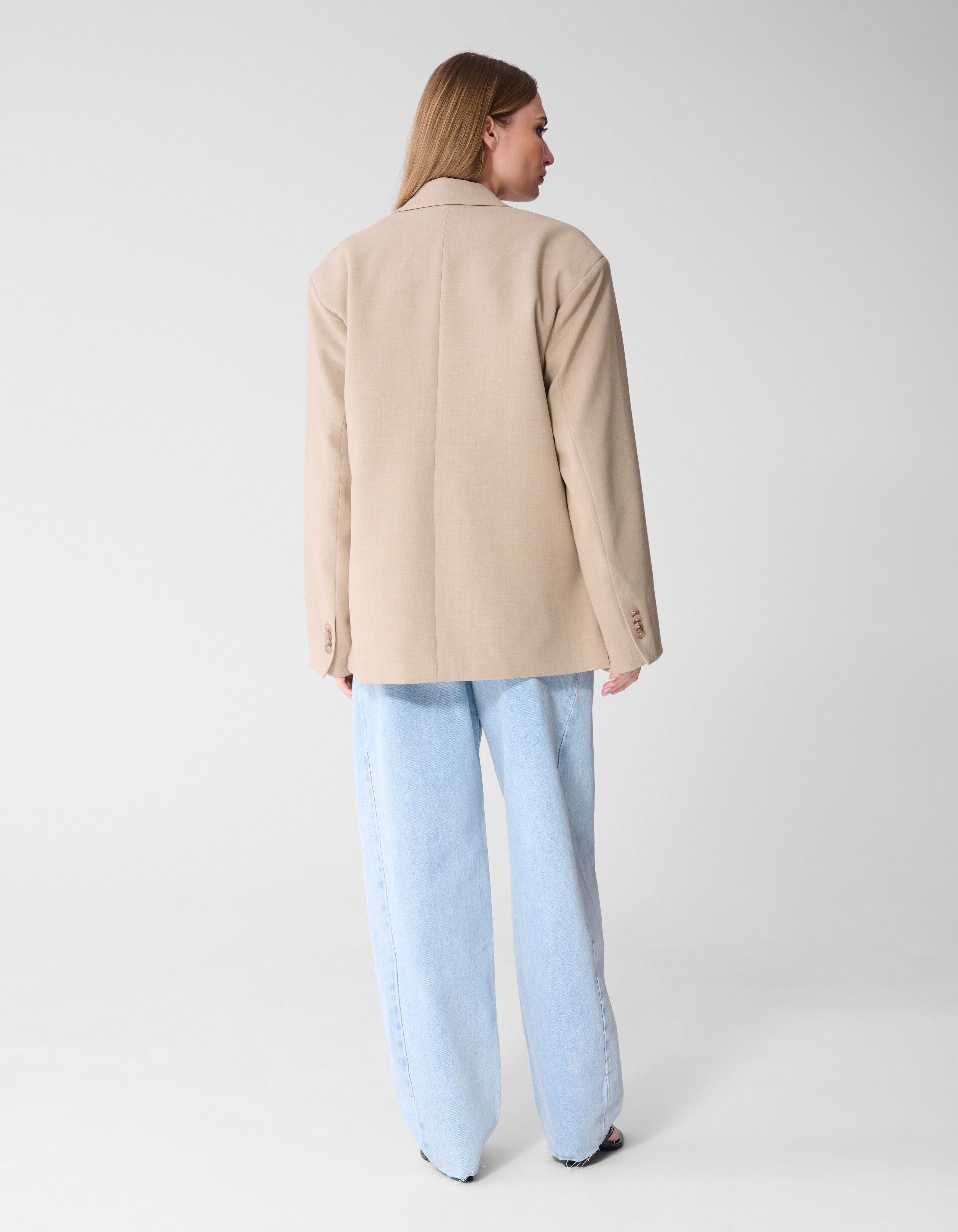 Melange-Blazer Sand SHOEBY WOMEN