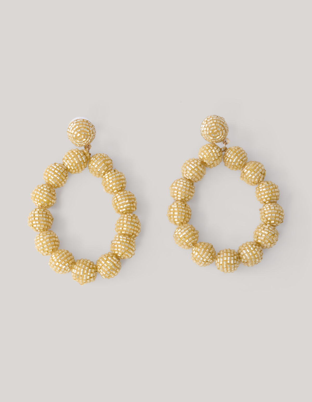 Perlenohrringe Gold SHOEBY ACCESSOIRES