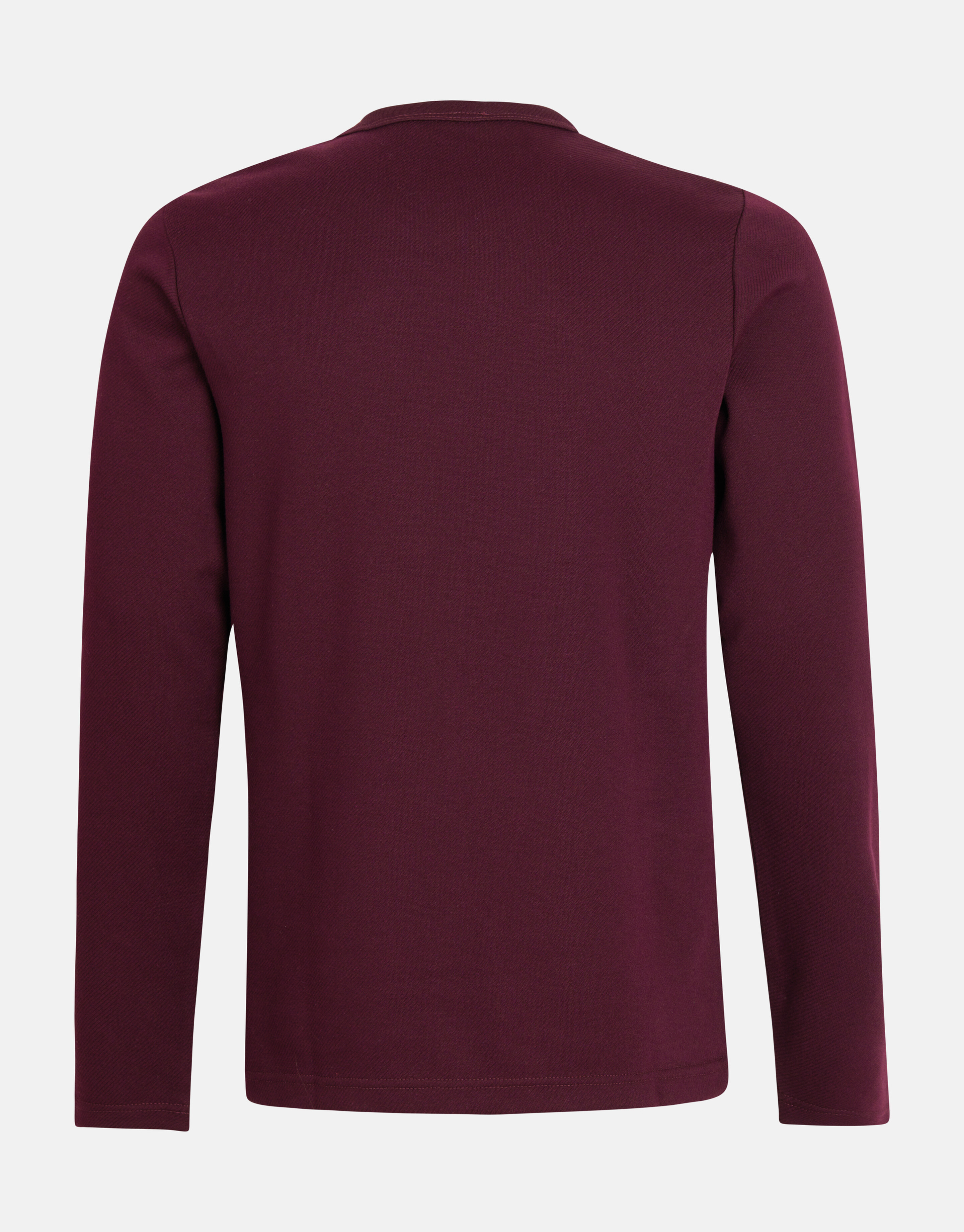 Textur-T-Shirt Bordeaux SHOEBY MEN