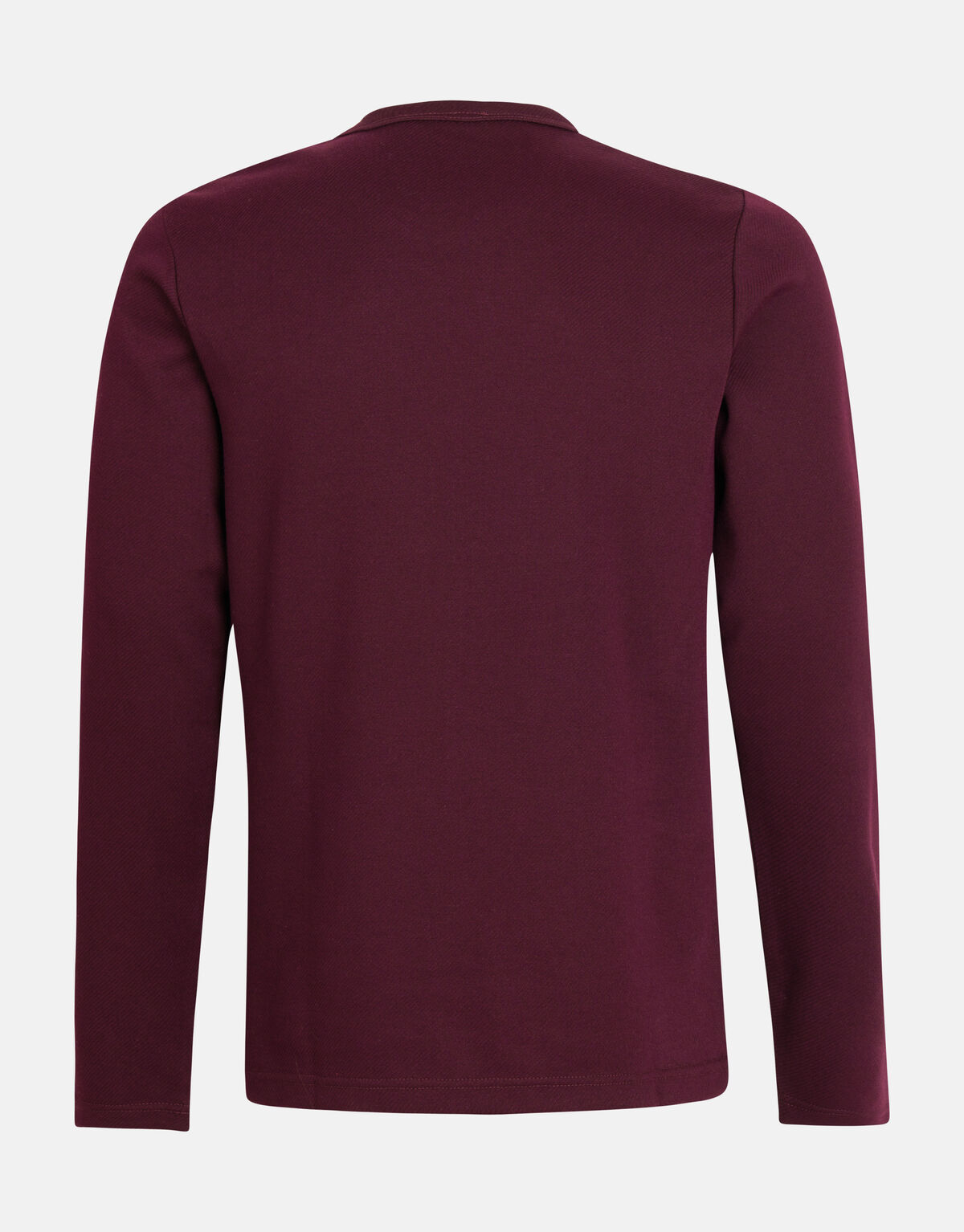 Textur-T-Shirt Bordeaux SHOEBY MEN
