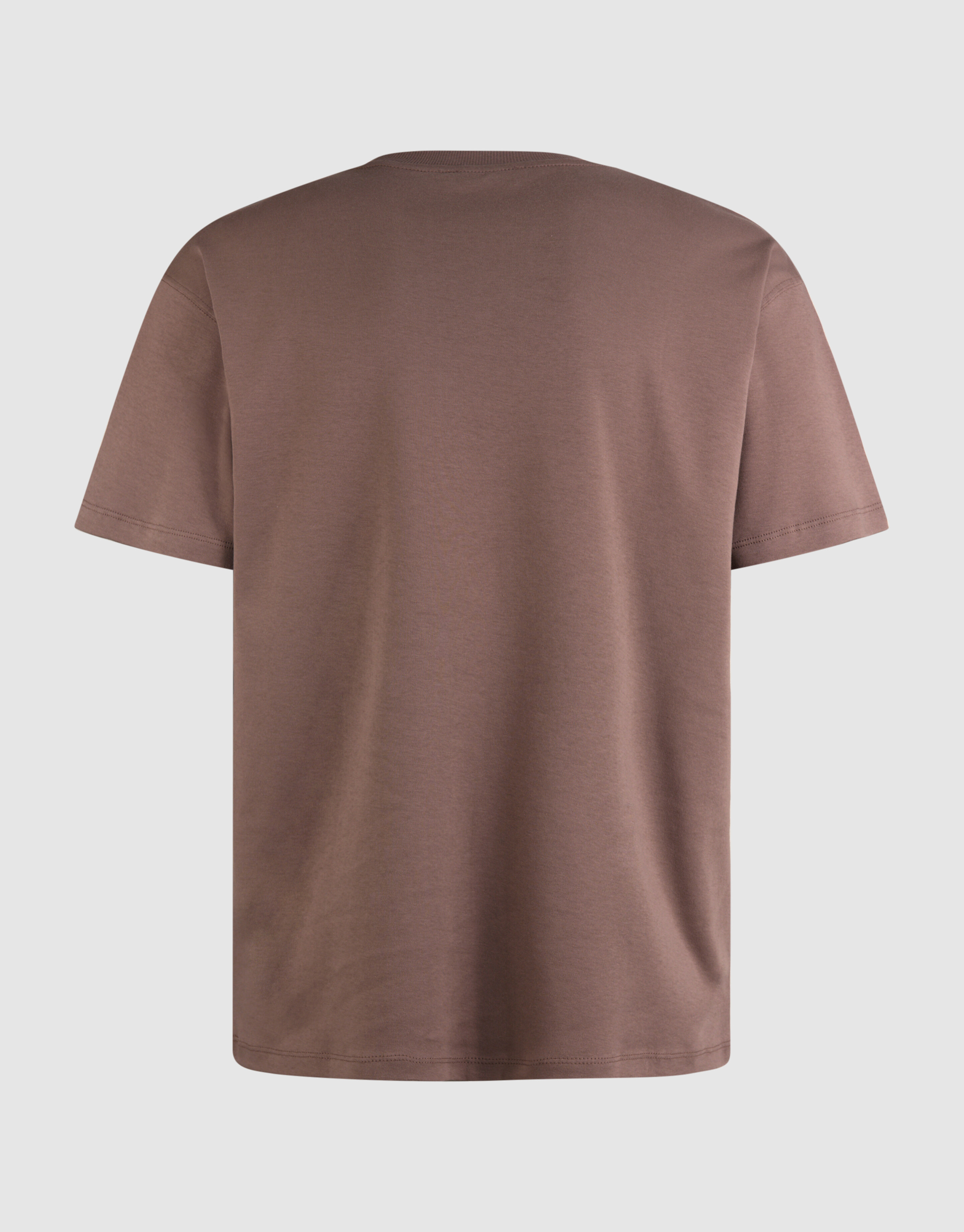Struktur Pocket T-Shirt Hellbraun SHOEBY MEN