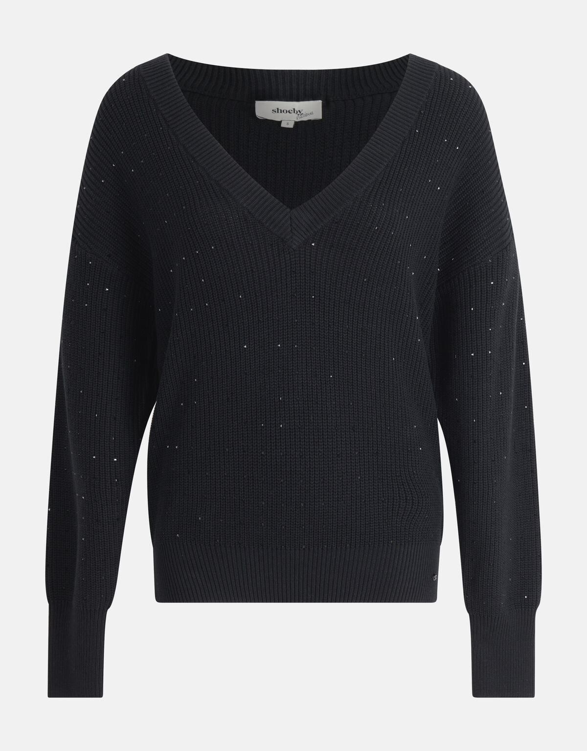 Nieten-Pullover Schwarz SHOEBY WOMEN