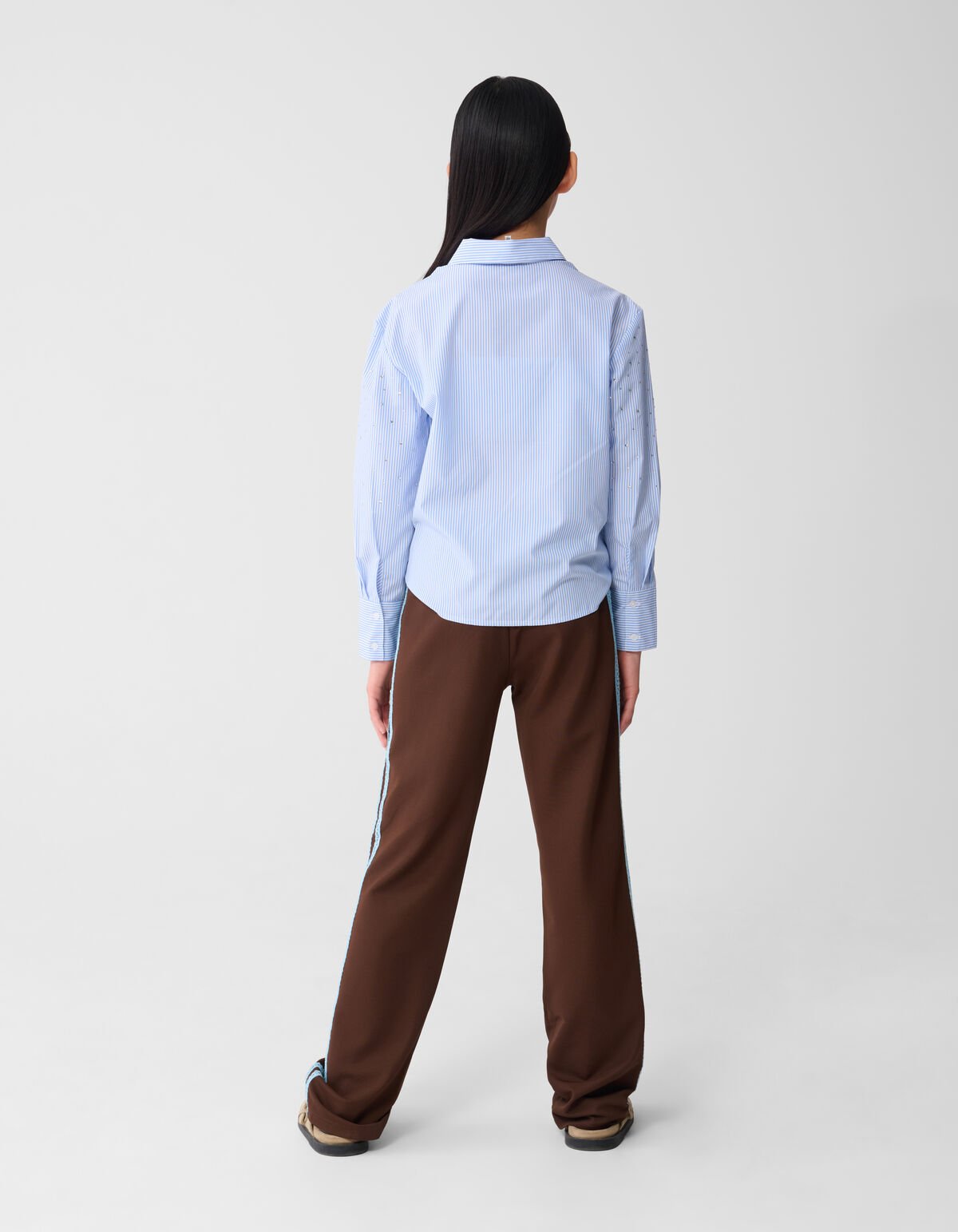 Sportliche, weite Hose, braun SHOEBY GIRLS