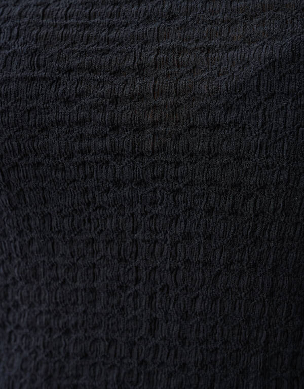 Crinkle Top Schwarz SHOEBY WOMEN