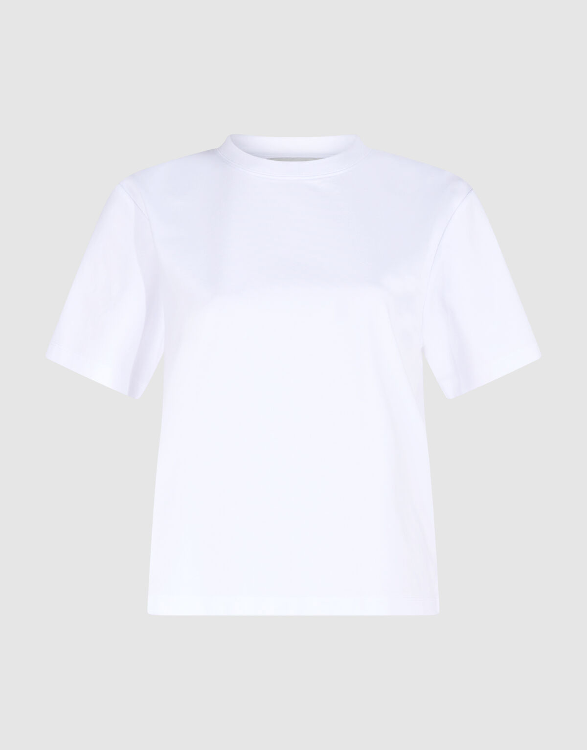 Basic-T-Shirt Wei&szlig; By Lonneke SHOEBY WOMEN