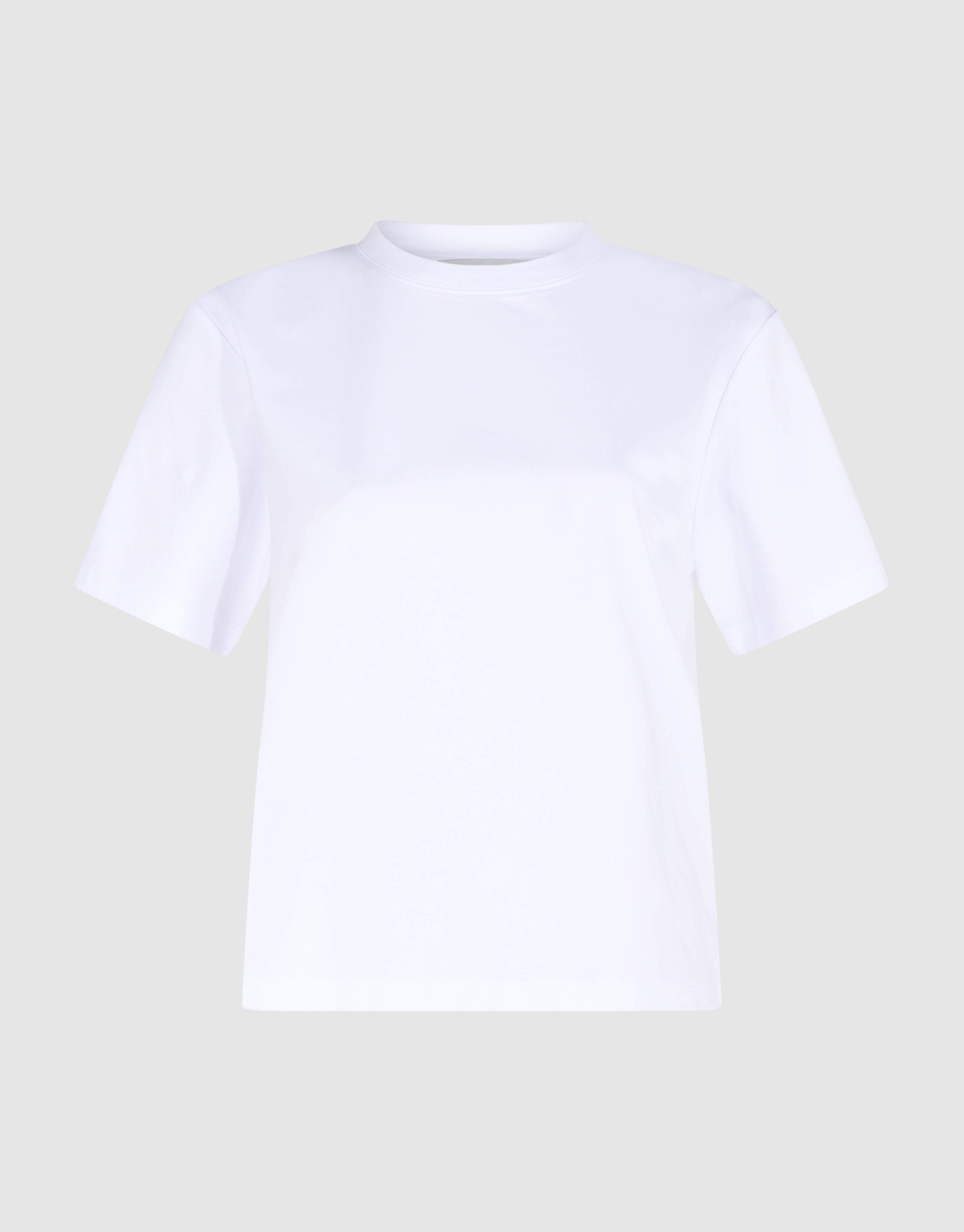 Basic-T-Shirt Wei&szlig; By Lonneke SHOEBY WOMEN