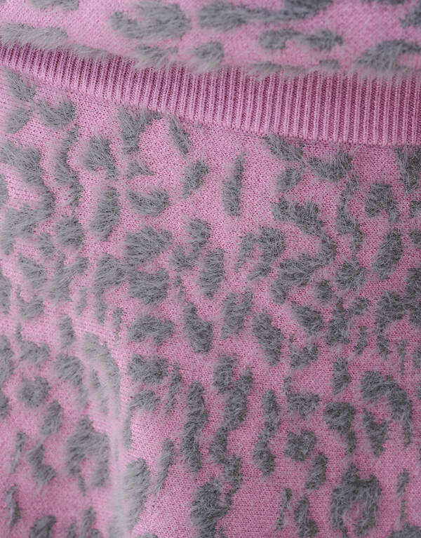 Leopard Knit Rok Roz SHOEBY GIRLS