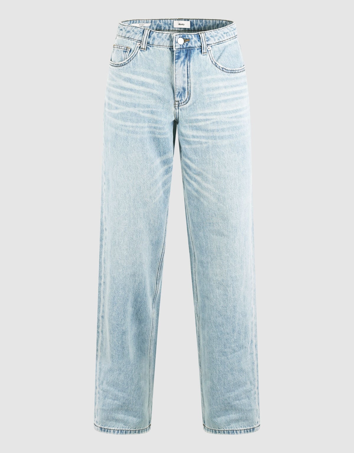 Jeans mit weicher, gerader Passform Gebleicht SHOEBY WOMEN
