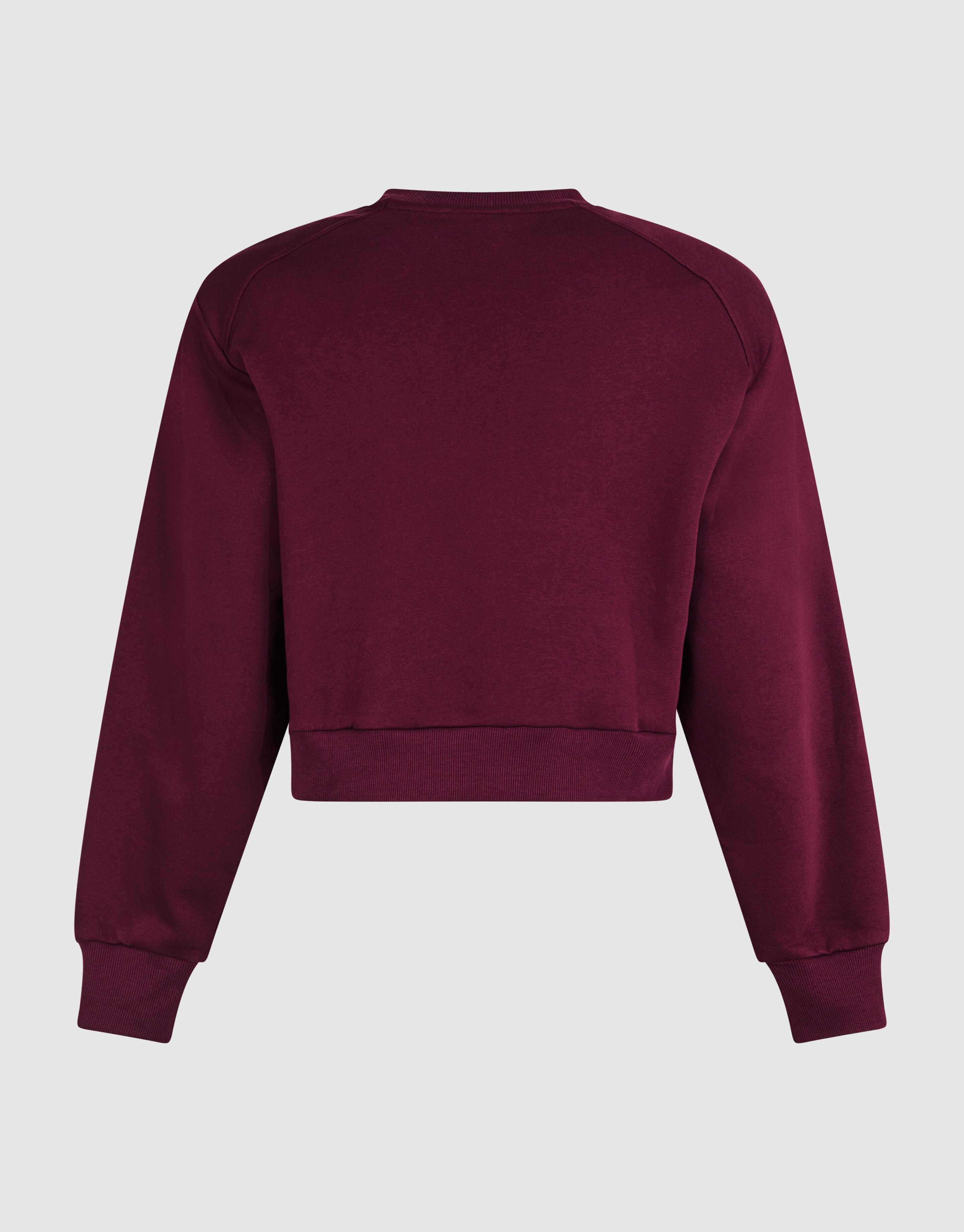 Pullover mit großen Schultern Dunkelrot SHOEBY WOMEN