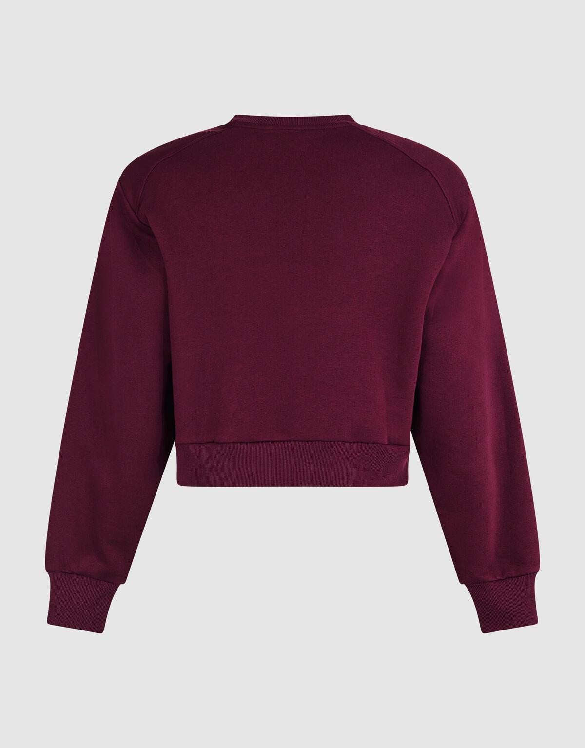 Pullover mit großen Schultern Dunkelrot SHOEBY WOMEN