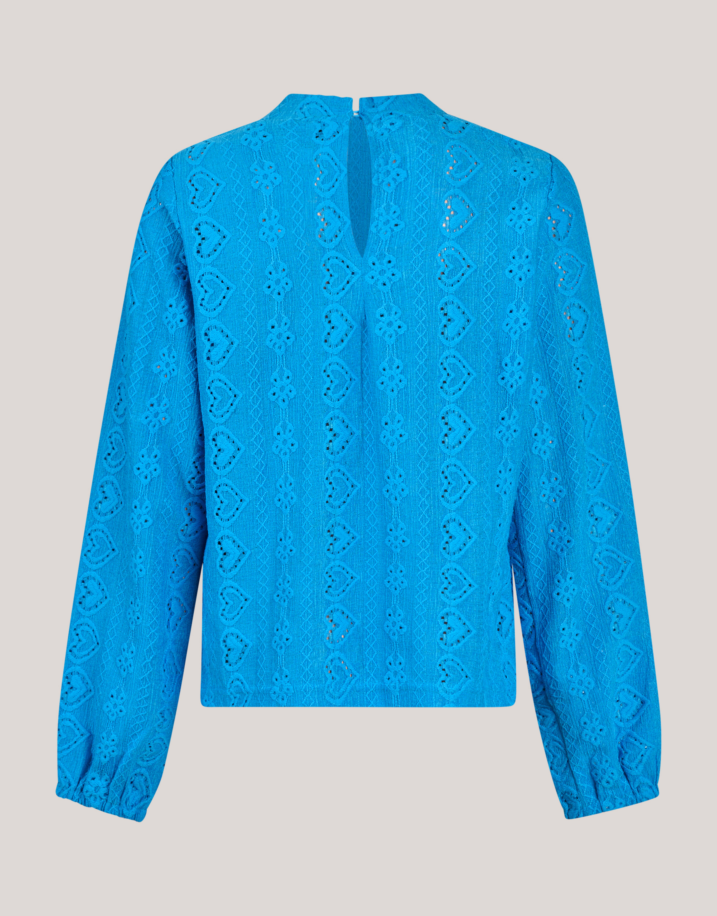 Besticktes Top Blau SHOEBY GIRLS
