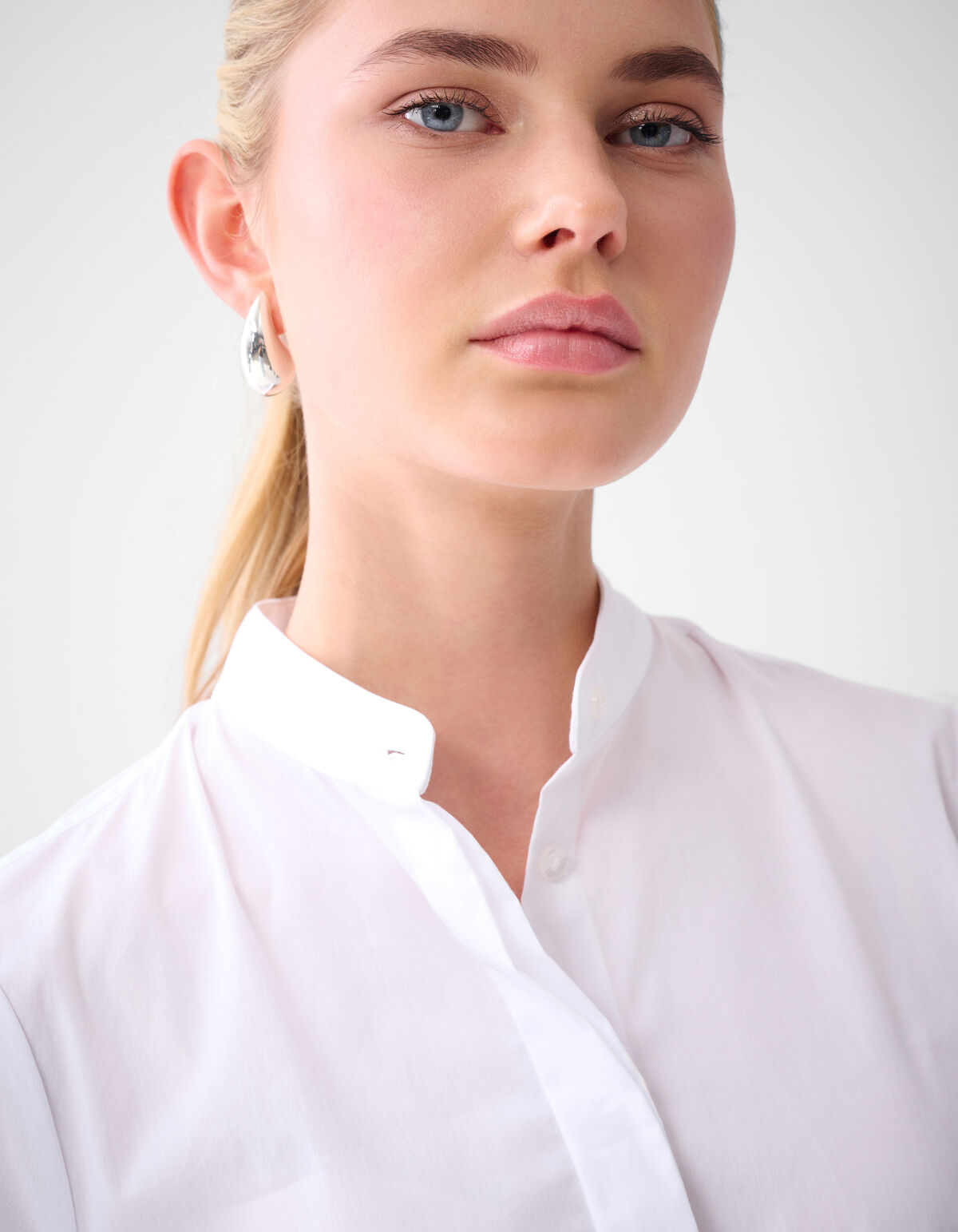 Popeline-Bluse Weiß von Lonneke SHOEBY WOMEN
