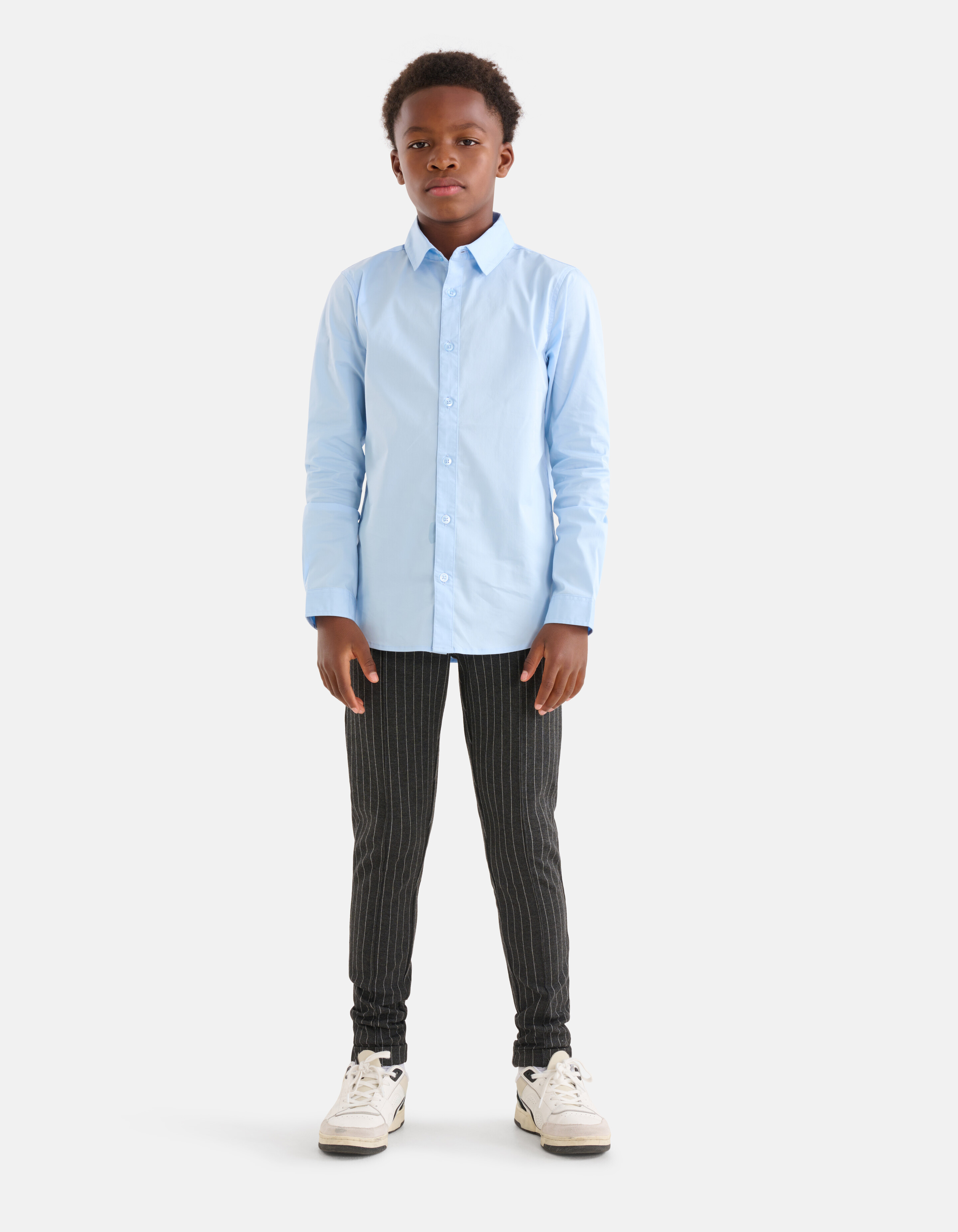 Nadelstreifen-Hose Dunkelgrau SHOEBY BOYS