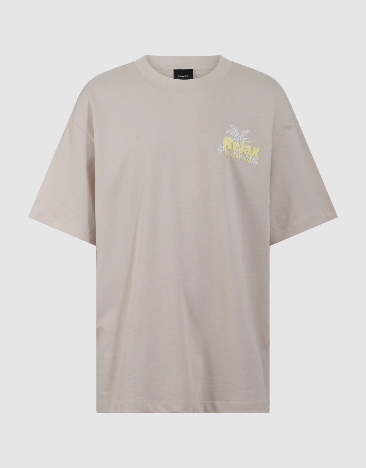Relax Artwork T-Shirt Beige SHOEBY BOYS