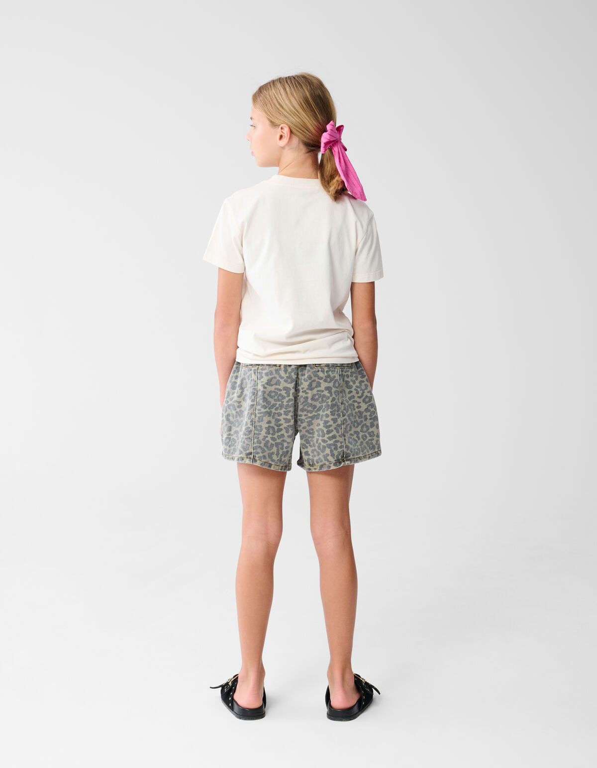 Sunny Artwork T-shirt Off White SHOEBY GIRLS