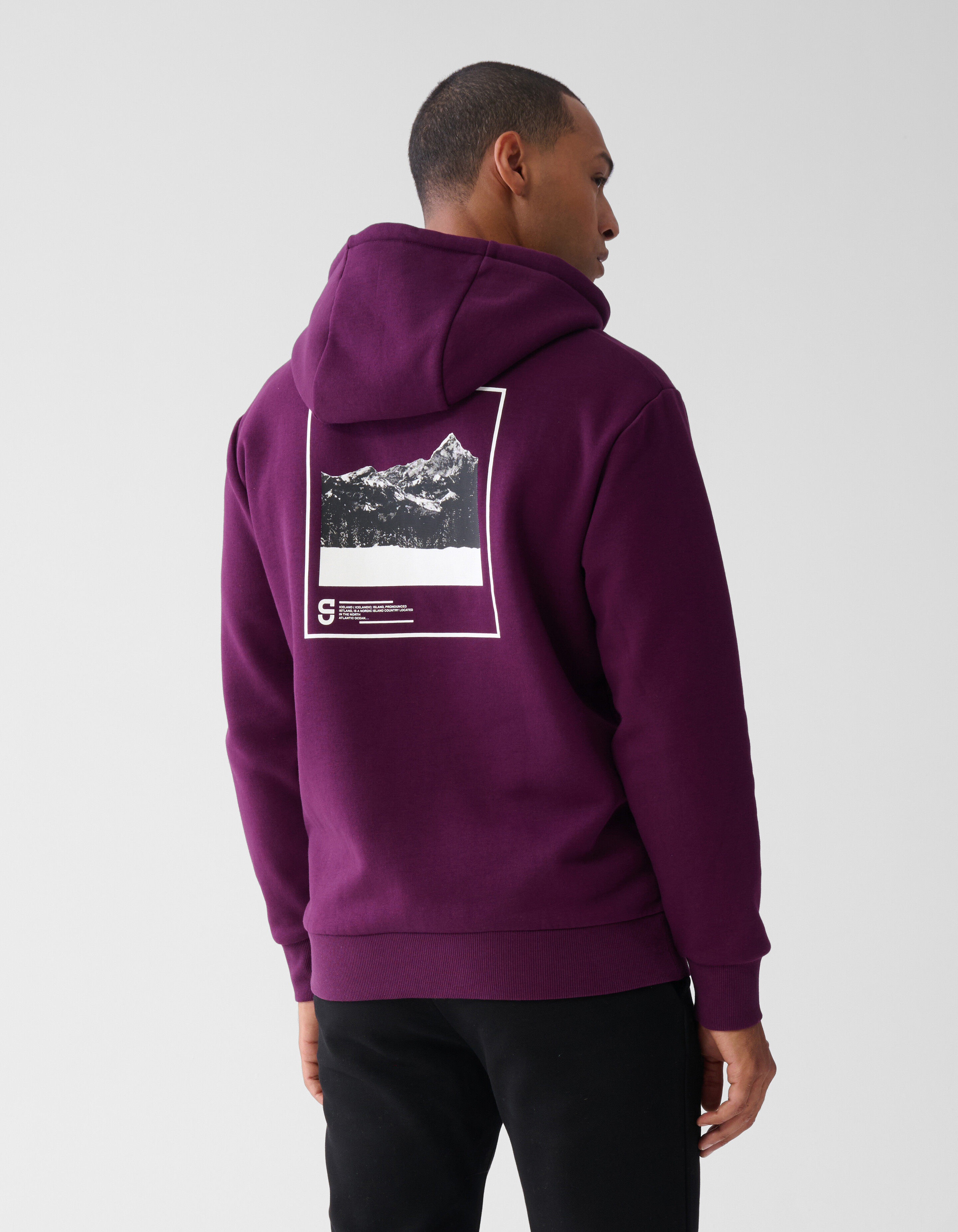 Artwork Hoodie Rot SHOEBY MEN