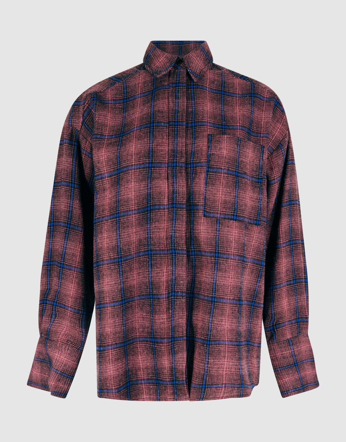 Karierte Bluse Rosa SHOEBY WOMEN