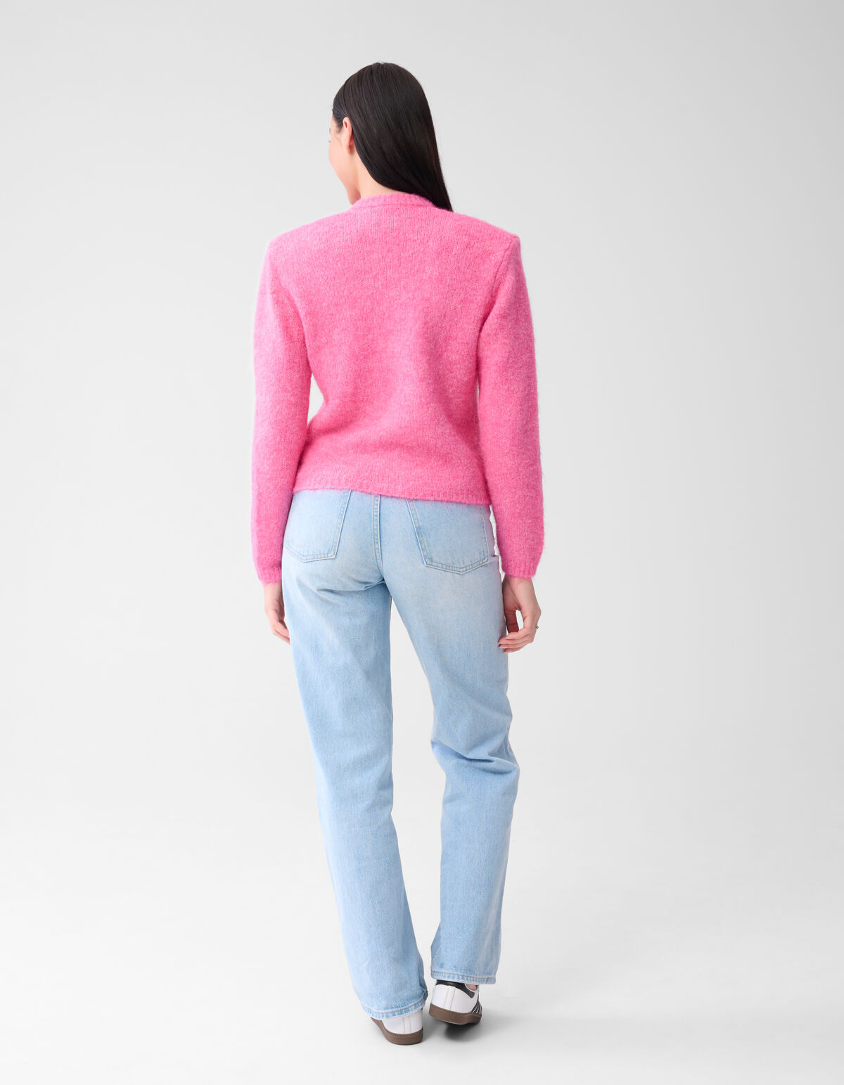 Weiche Strickjacke Rosa SHOEBY WOMEN