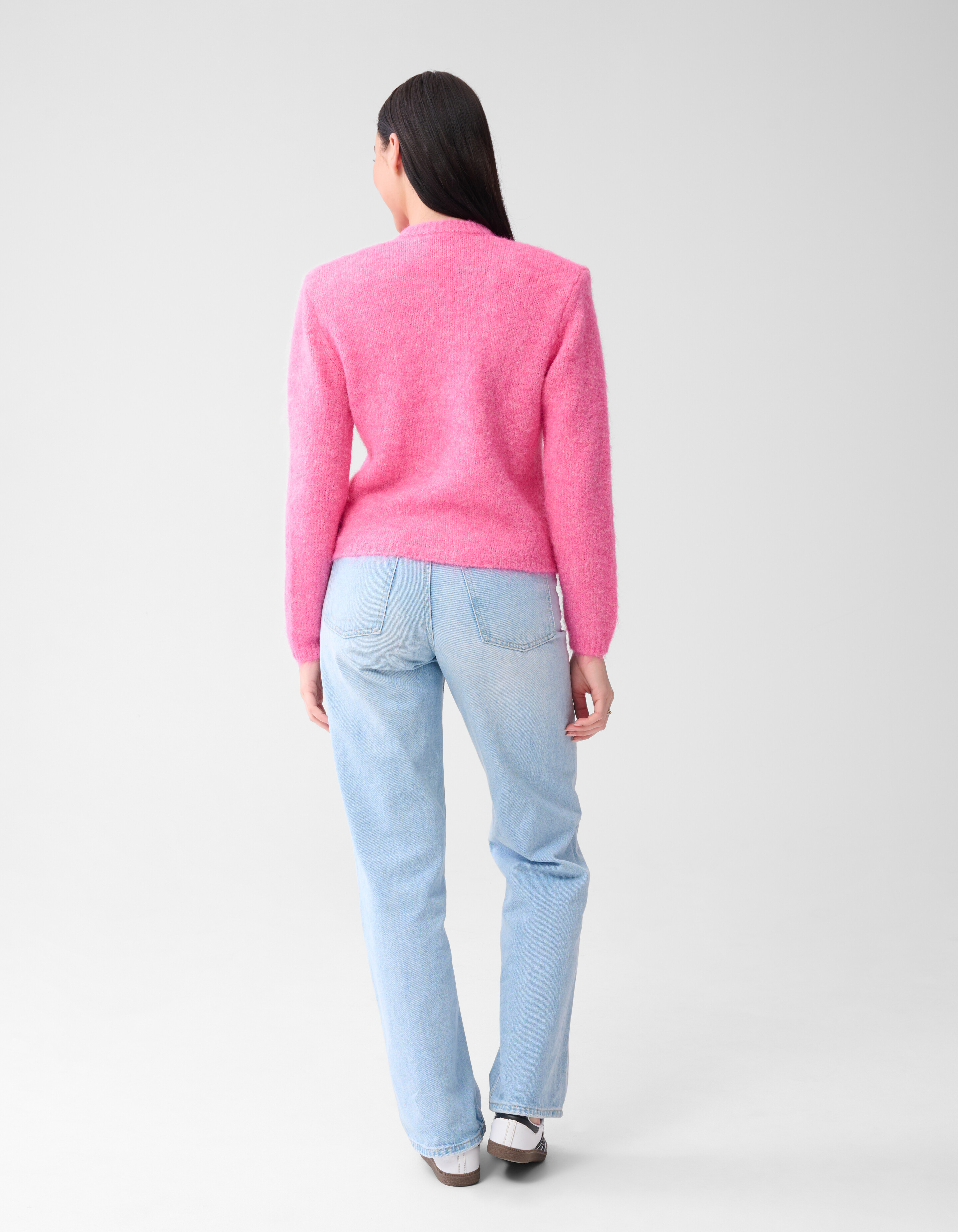 Weiche Strickjacke Rosa SHOEBY WOMEN