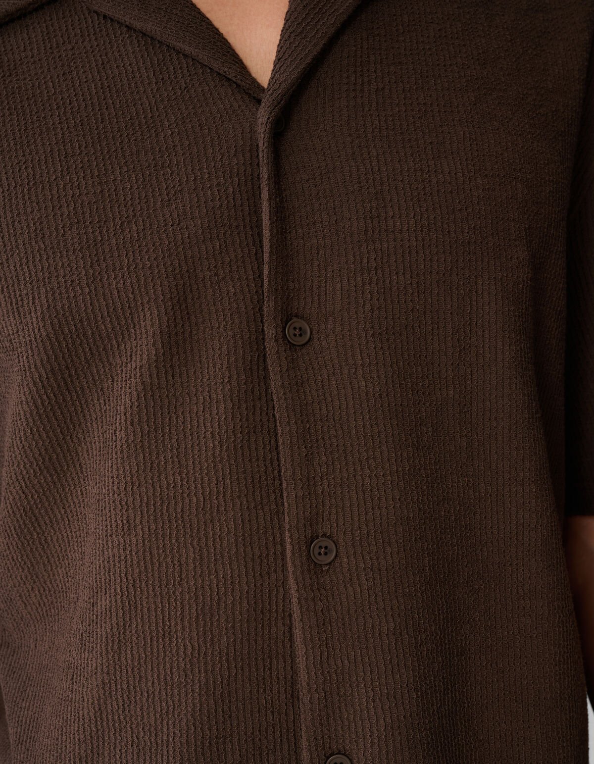 Ripphemd Dunkelbraun SHOEBY MEN