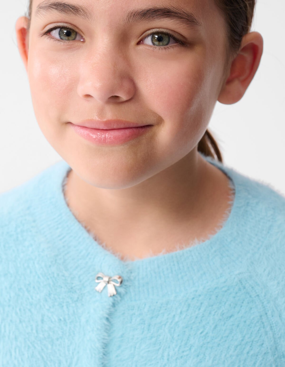 Hairy Bow Weste Blau SHOEBY GIRLS