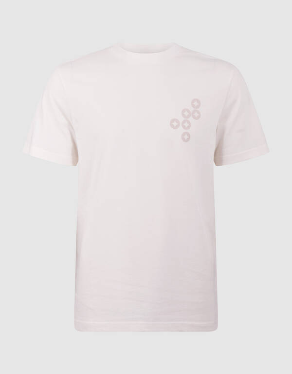 Spread Logo T-Shirt Gebrochen Wei&szlig; SHOEBY MEN