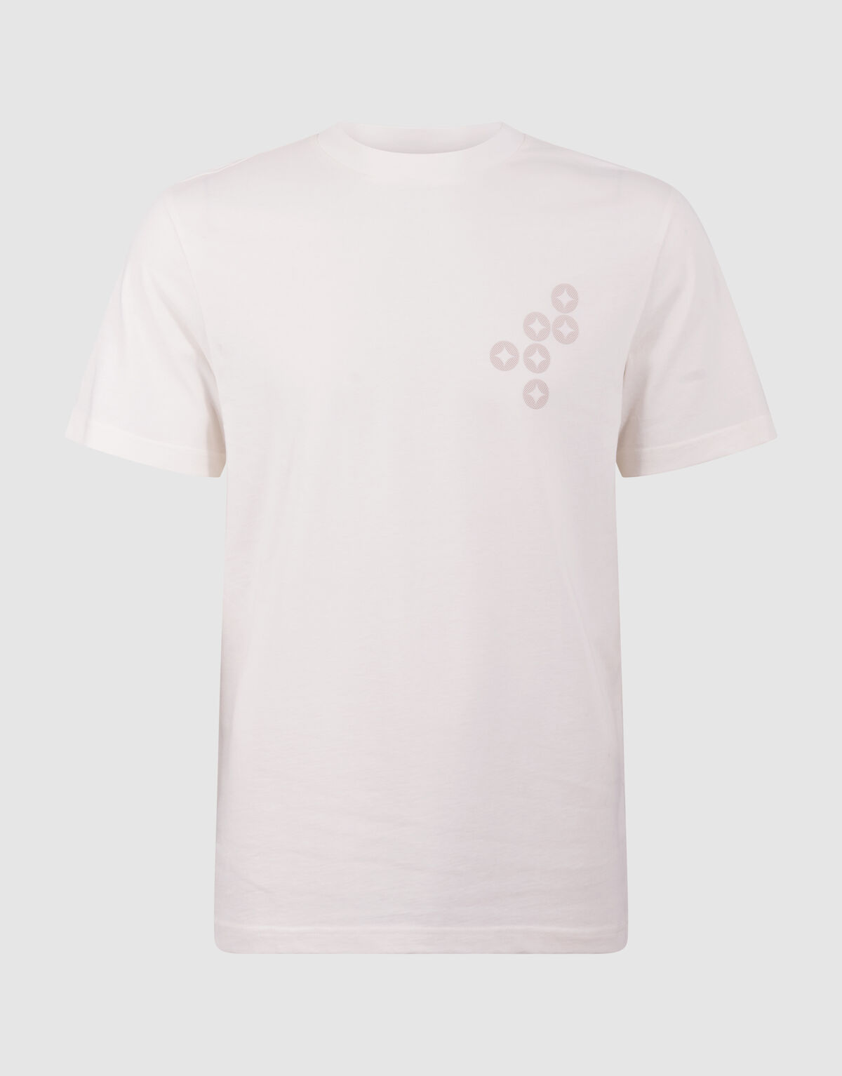 Spread Logo T-Shirt Gebrochen Wei&szlig; SHOEBY MEN