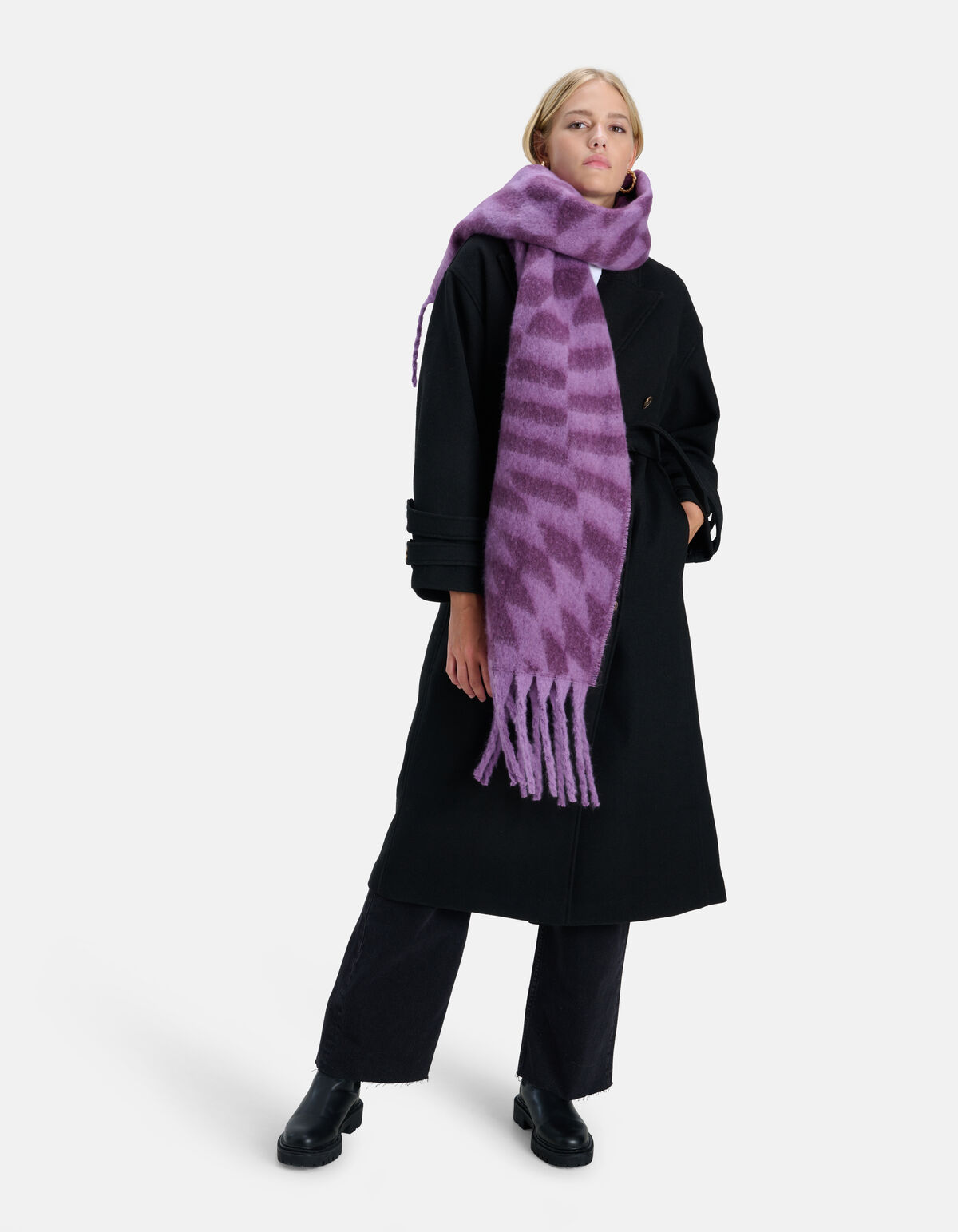 Zweifarbiger Schal SHOEBY ACCESSOIRES